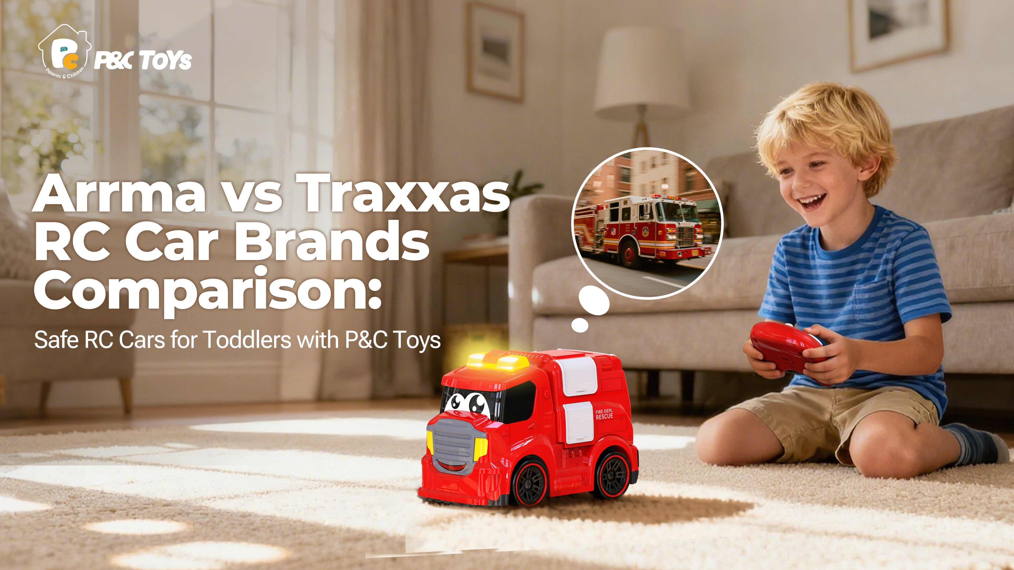 Arrma vs Traxxas RC Car Brands Comparison: Safe RC Cars for Toddlers with P&C Toys