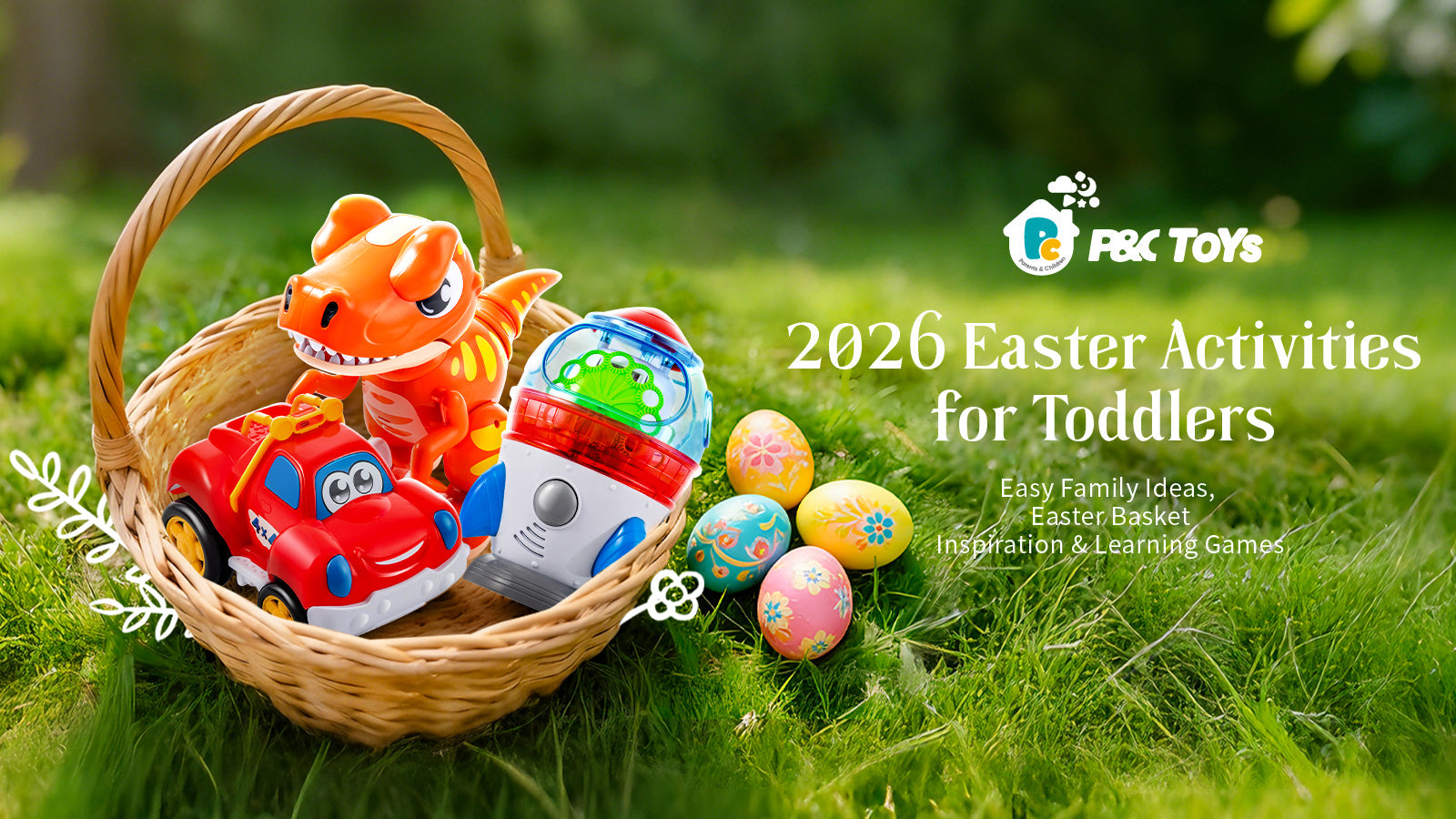2026 Easter Activities for Toddlers — Easy Family Ideas, Easter Basket Inspiration & Learning Games