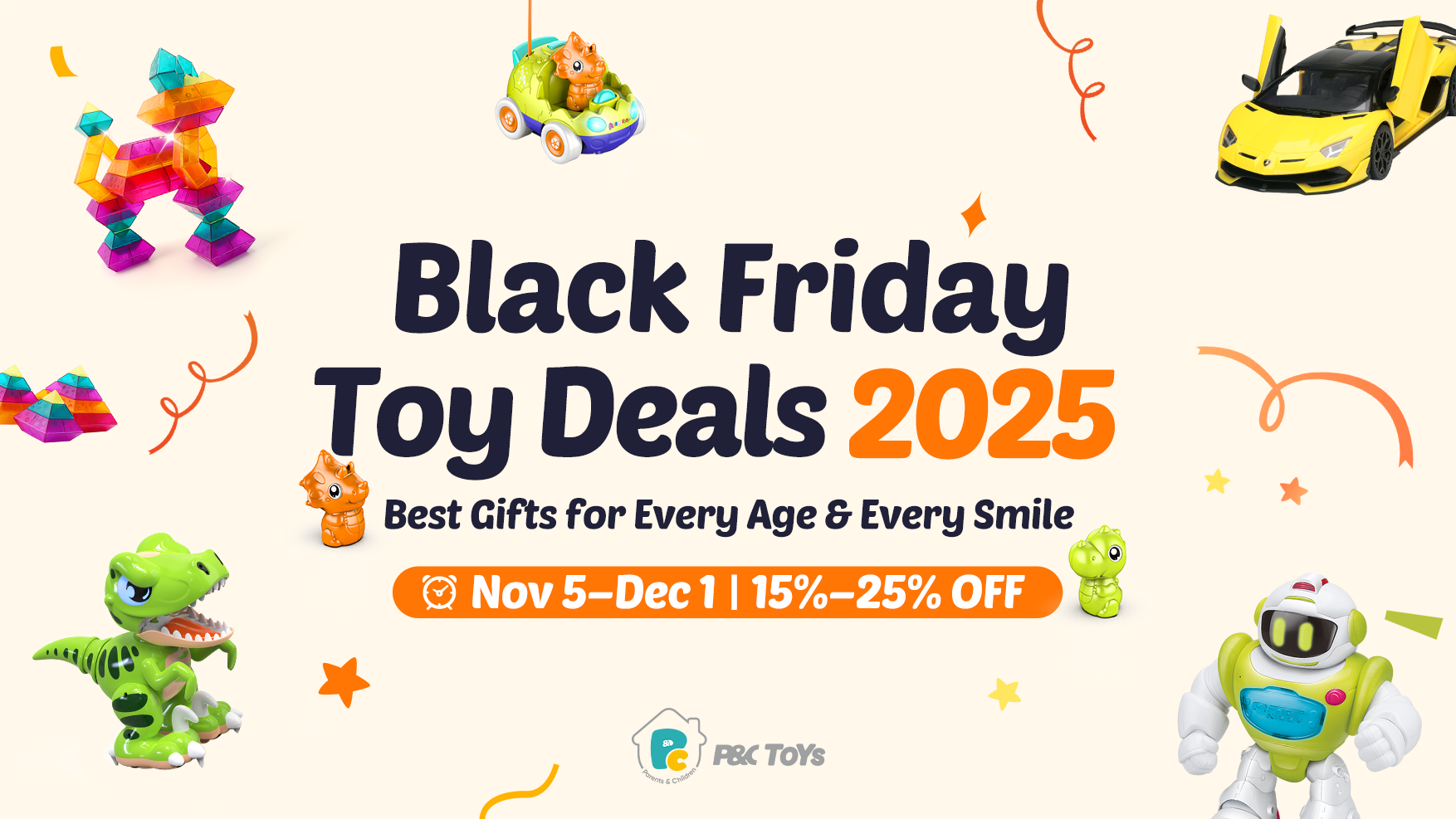 2025 Black Friday Deals for Toys: Best Gifts for Every Age & Every Smile