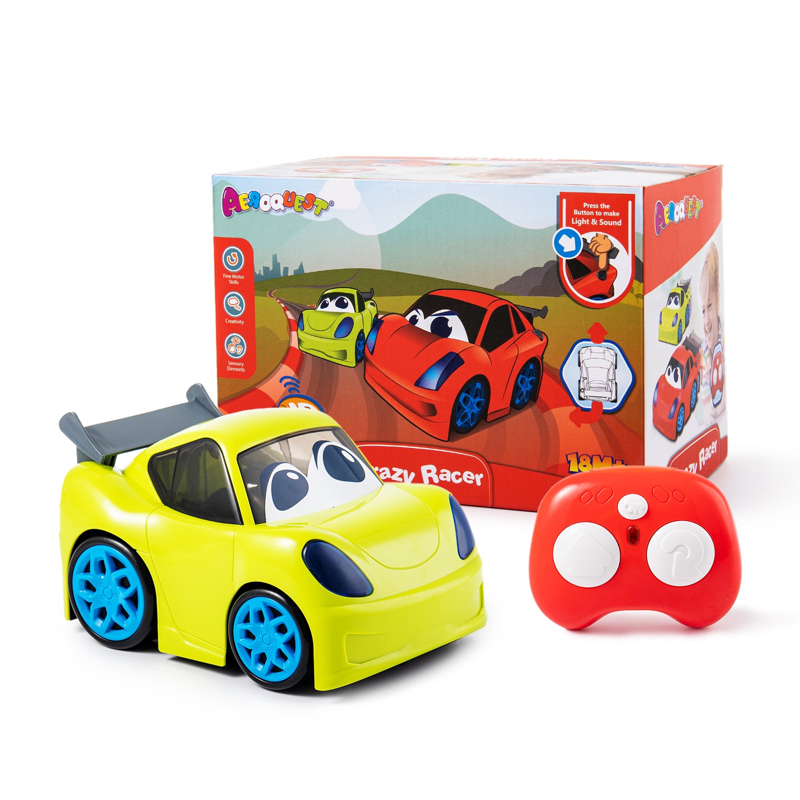 AEROQUEST 2CH I/R Control Sport Car with Light and Sound