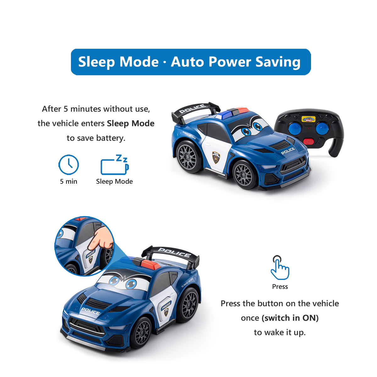 Officially Licensed Shelby Super Snake Cartoon RC