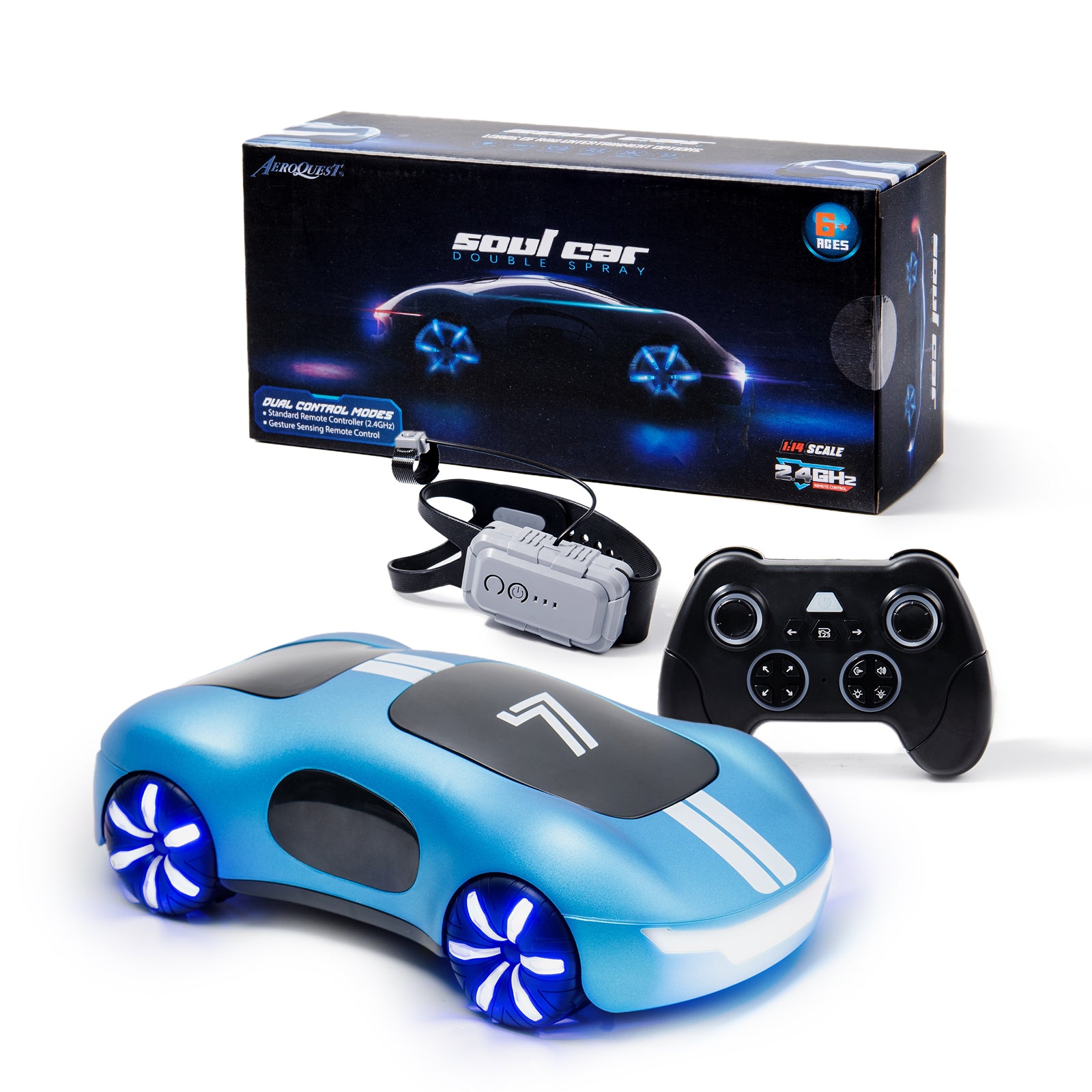 AEROQUEST Gesture Sensing Remote Control Car (Drift RC Stunt Car)