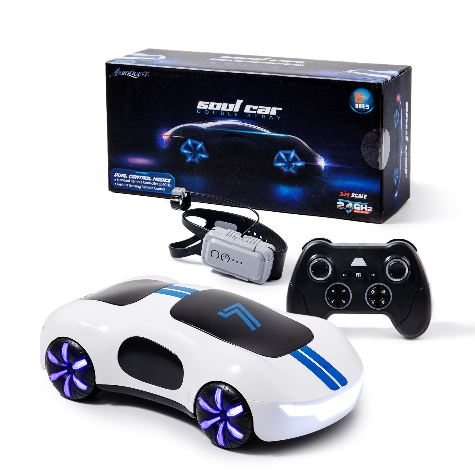 AEROQUEST Gesture Sensing Remote Control Car (Drift RC Stunt Car)