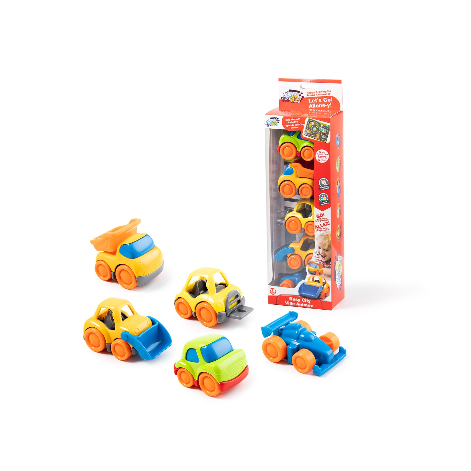 P&C 5 Pcs Toddler Mini Truck Toys - P&C Toys