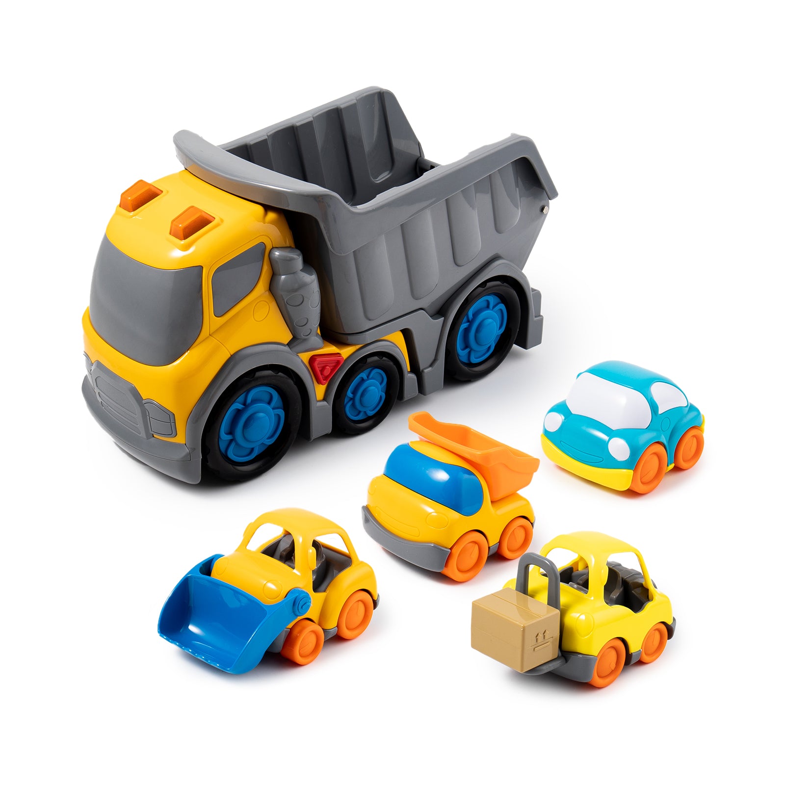 P&C Toys 12.2" Freewheel Dump Truck Set - P&C Toys