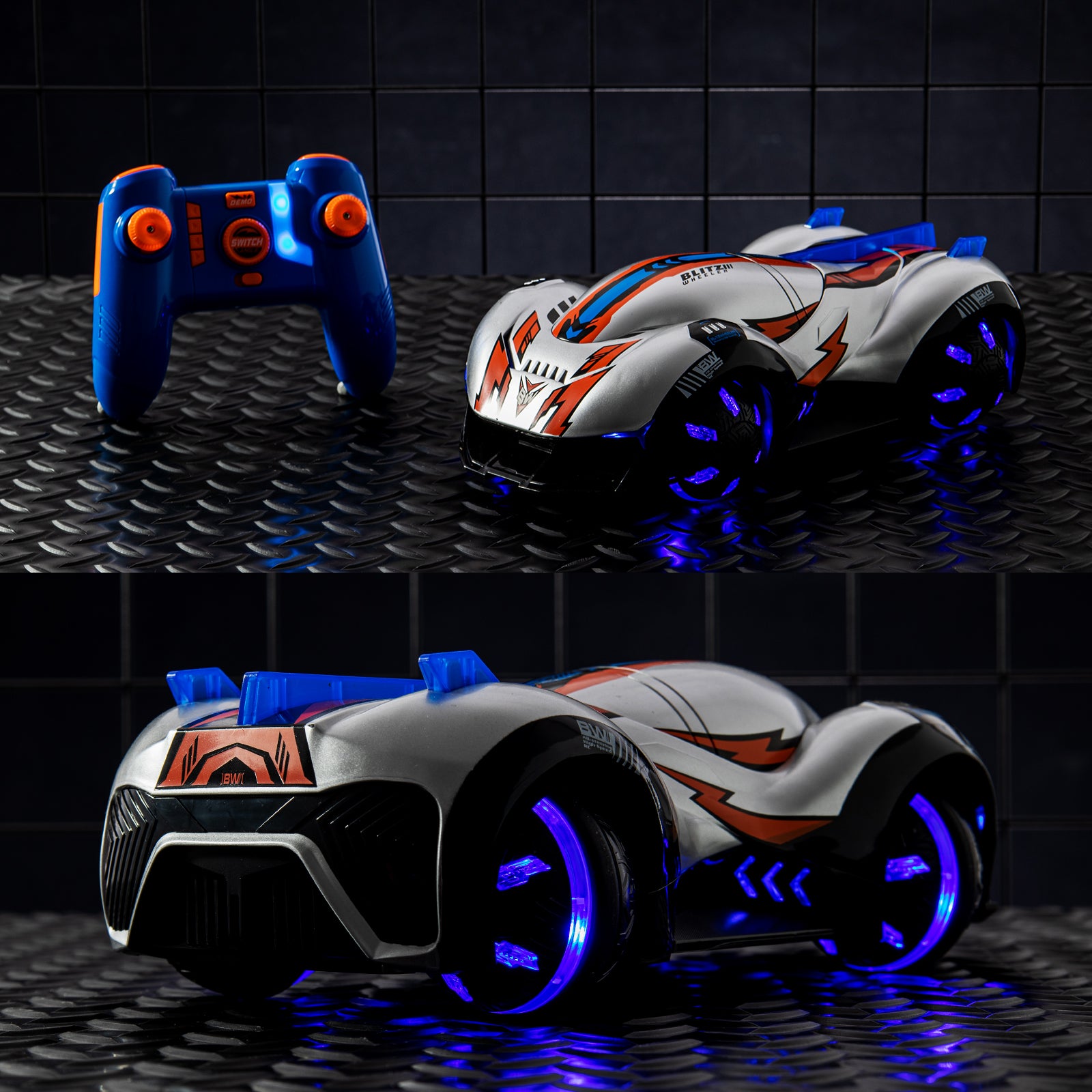 AEROQUEST 2.4GHz 1:16 R/C Blitz Wheeler