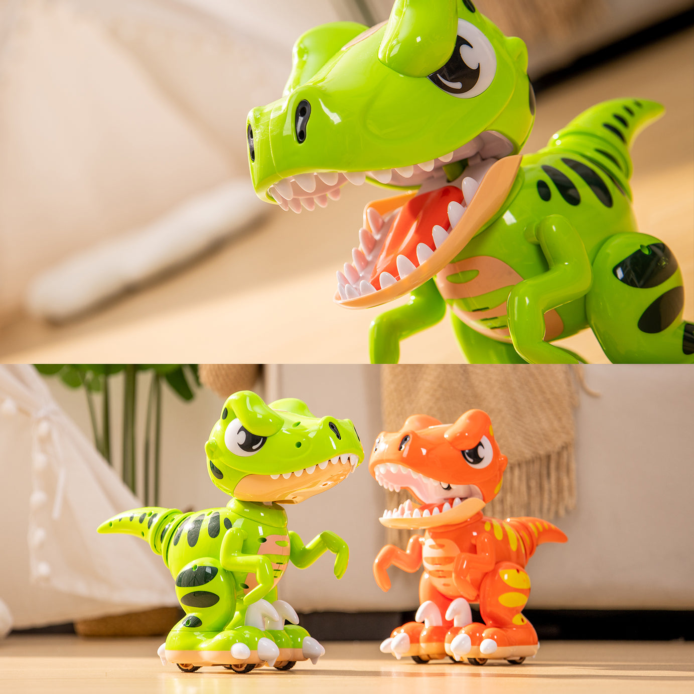 P&C Toys 2.4GHz R/C Dinosaur - Chompy The Dino