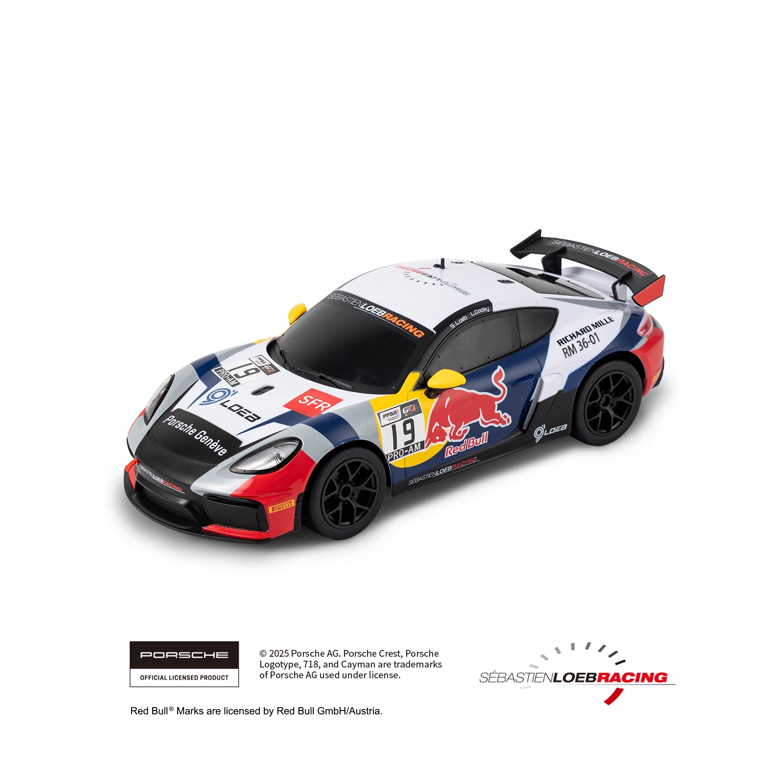 P&C TOYS 1:14 2.4G R/C Officially Licensed Porsche 718 Cayman GT4 Clubsport MR