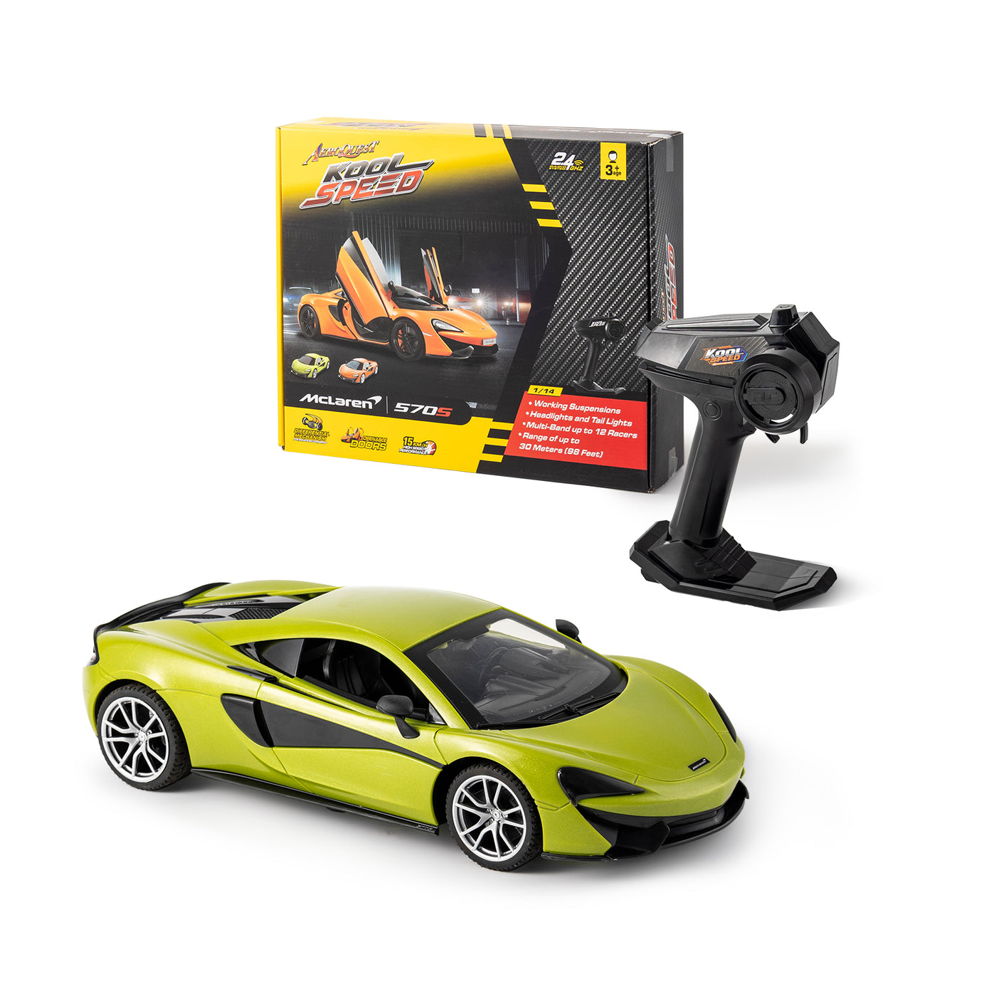 P&C TOYS 1: 14 2.4GHz R/C Officially Licensed McLaren 570S