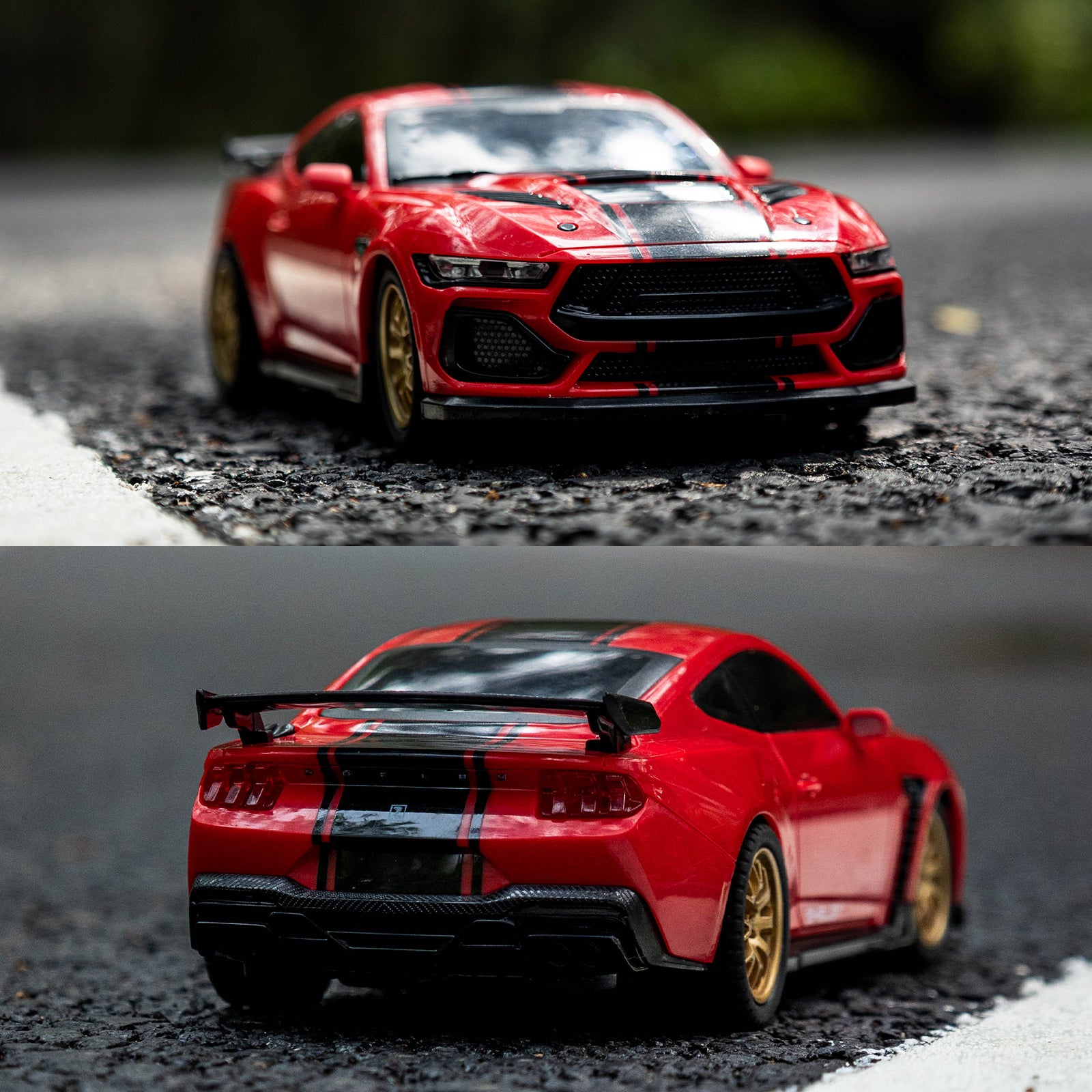 P&C TOYS 1:24 2.4GHz R/C Officially Licensed Ford Shelby Super Snake