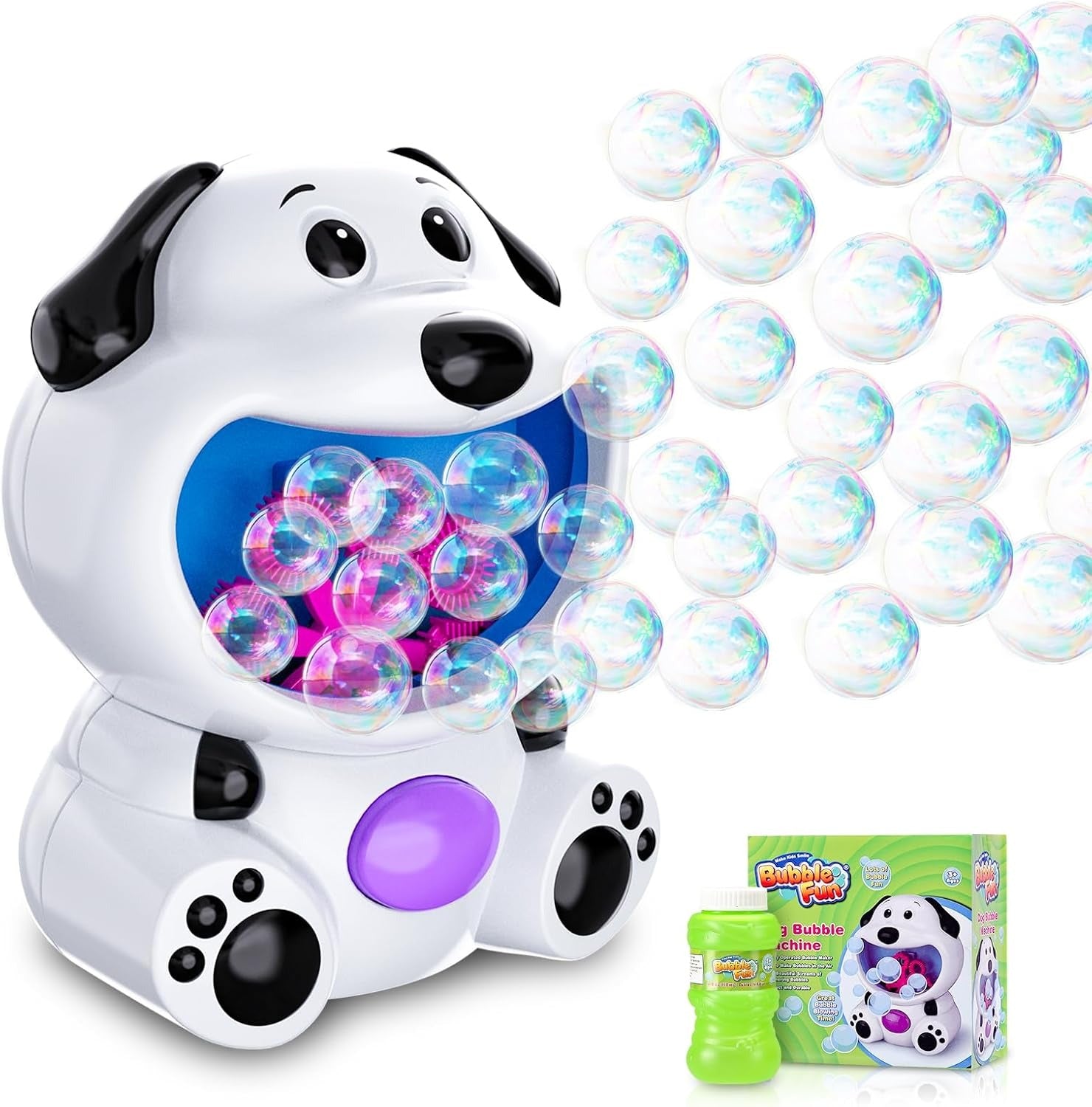 Automatic Puppy Bubble Machine for Toddlers