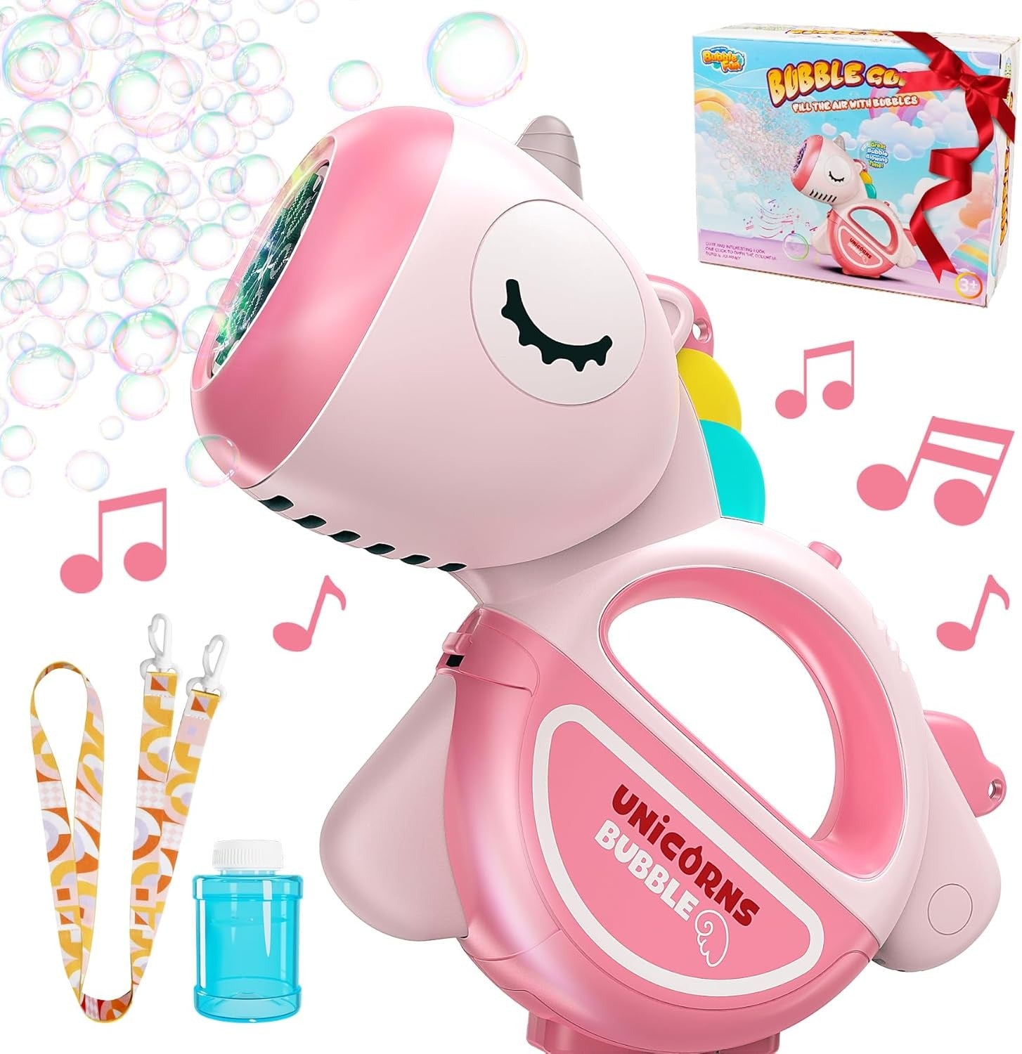 Unicorn Bubble Gun for Kids