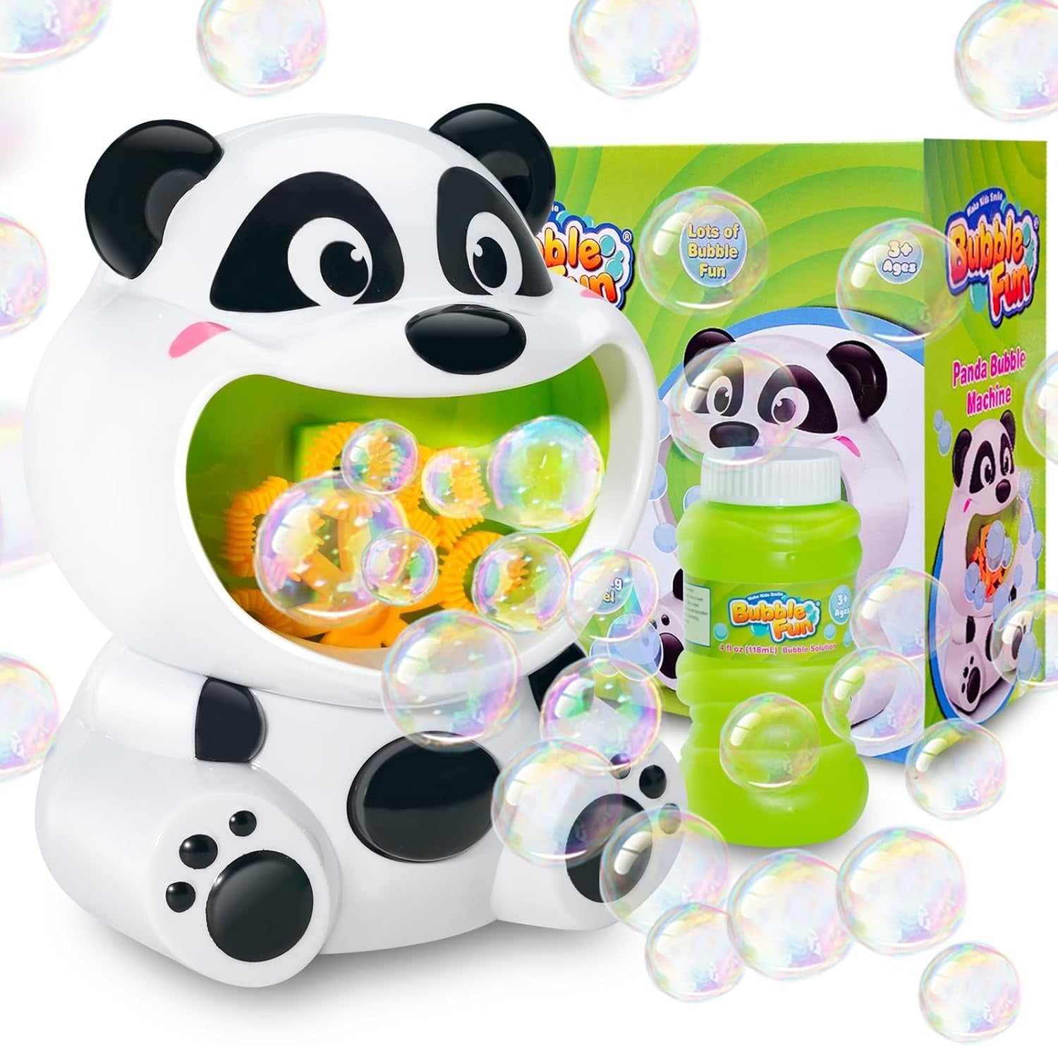 Panda Bubble Machine for Toddlers