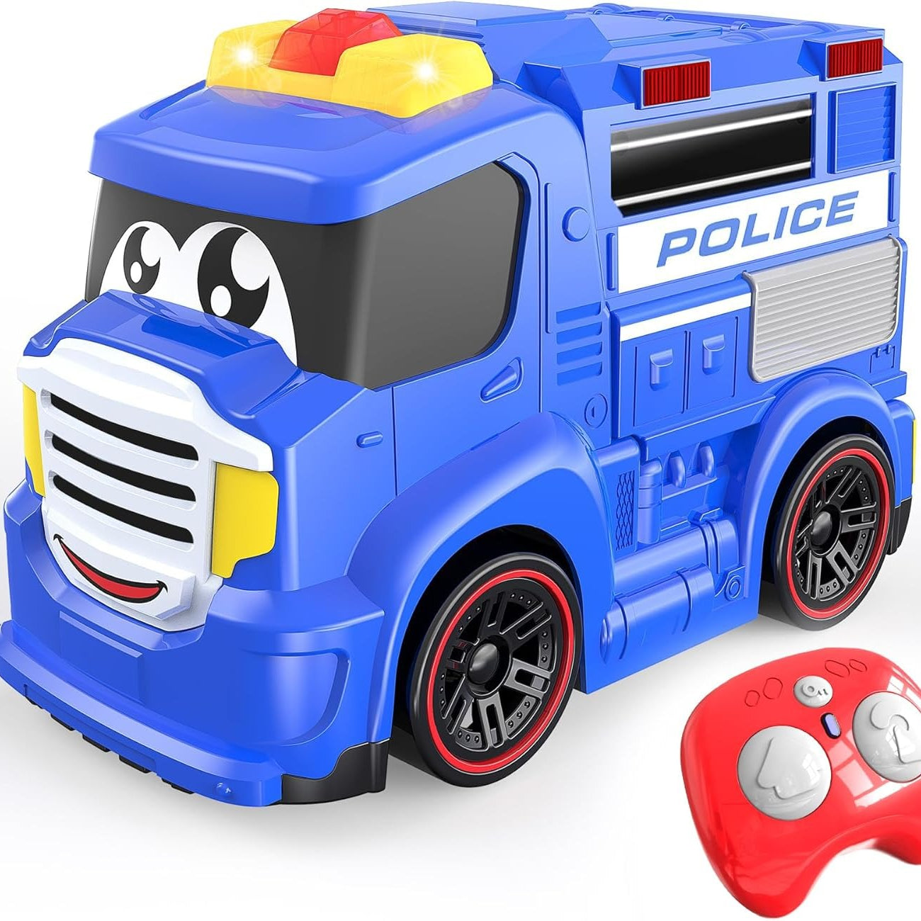 AEROQUEST The Ultimate RC Police Car for Toddlers
