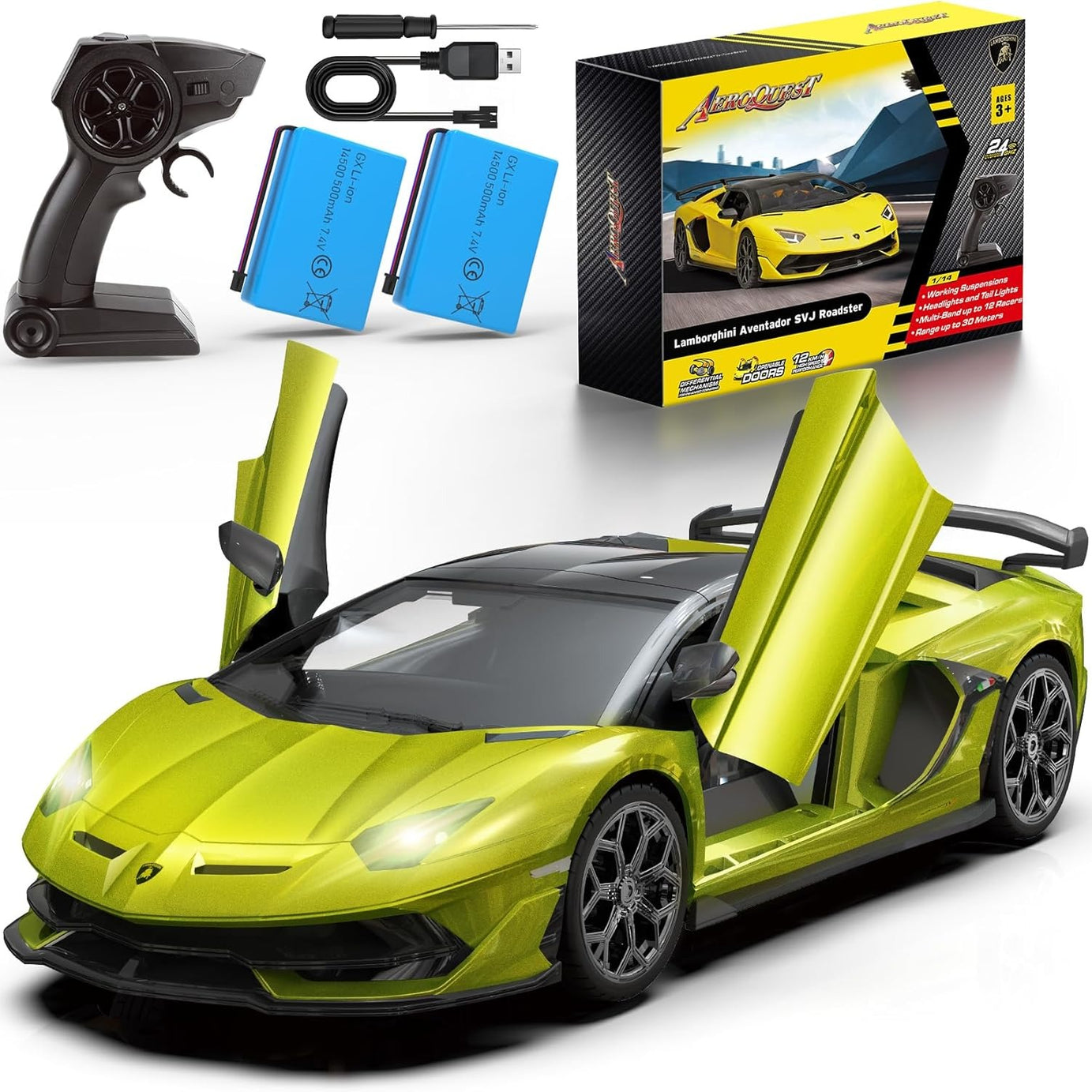 AEROQUEST 1:14 Officially Licensed Lamborghini RC Car