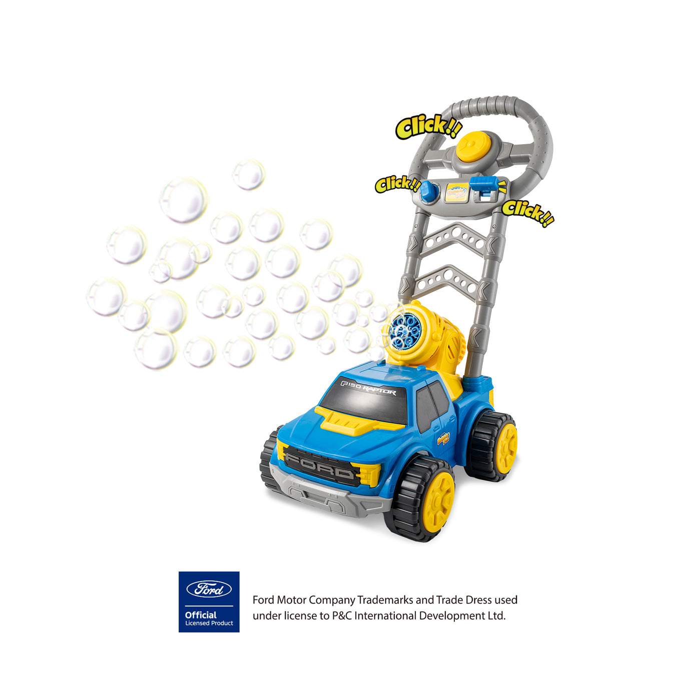 Officially Licensed Ford Raptor Bubble Racer