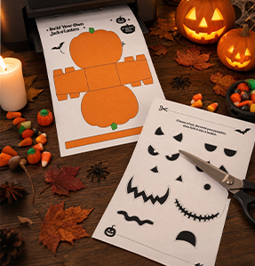Pumpkin Basket Craft