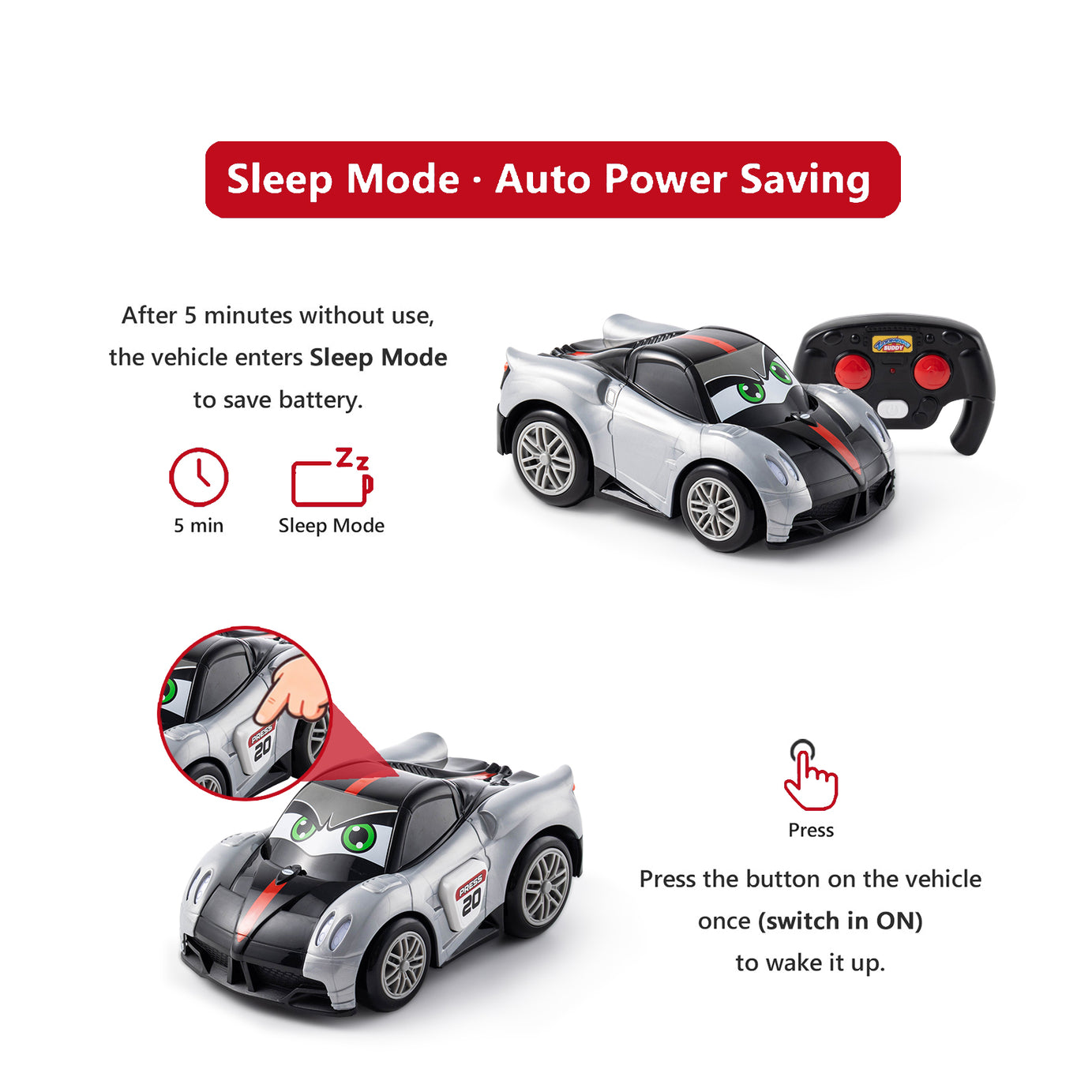 Officially Licensed Pagani Cartoon RC