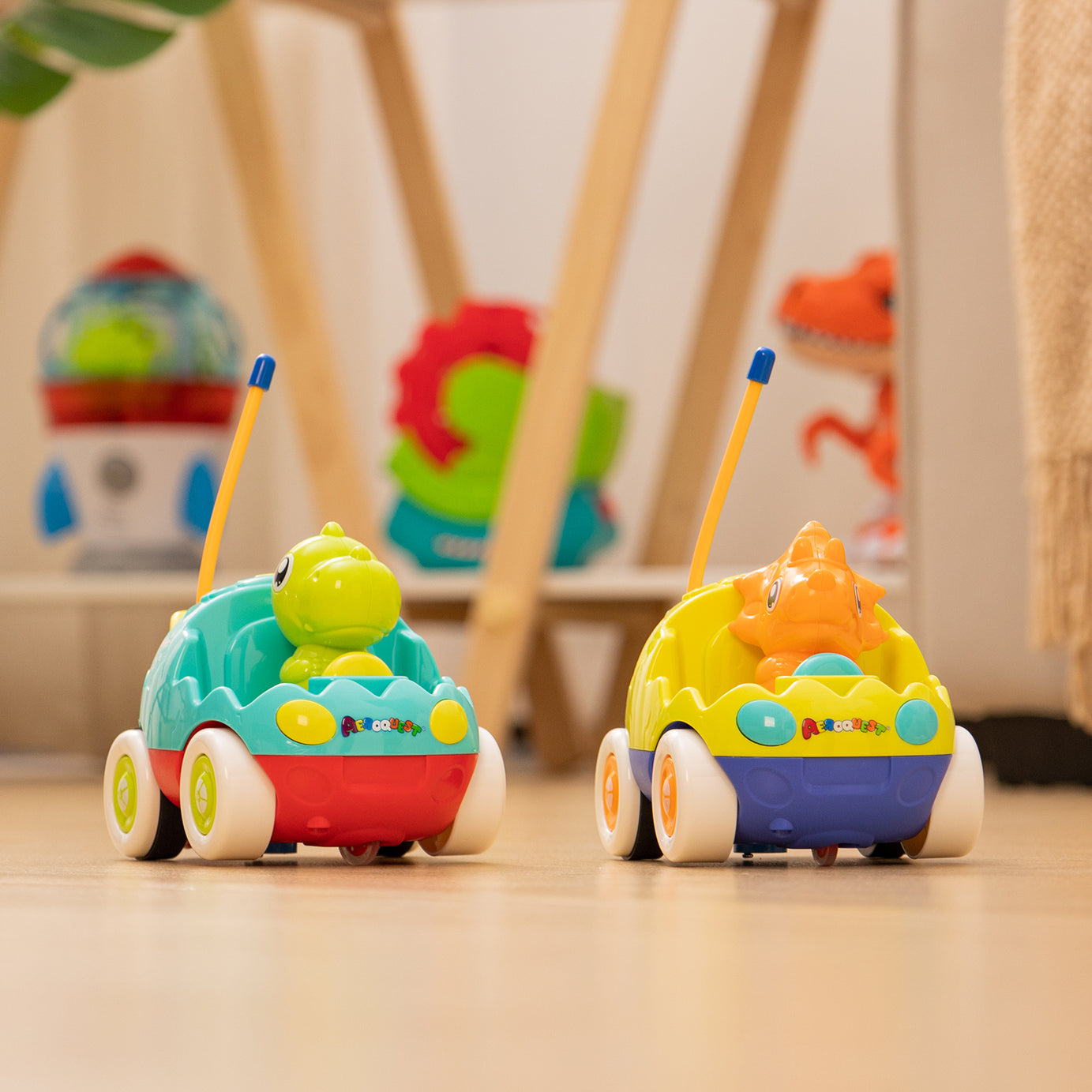 AEROQUEST 2 Pack Dinosaur RC Cars