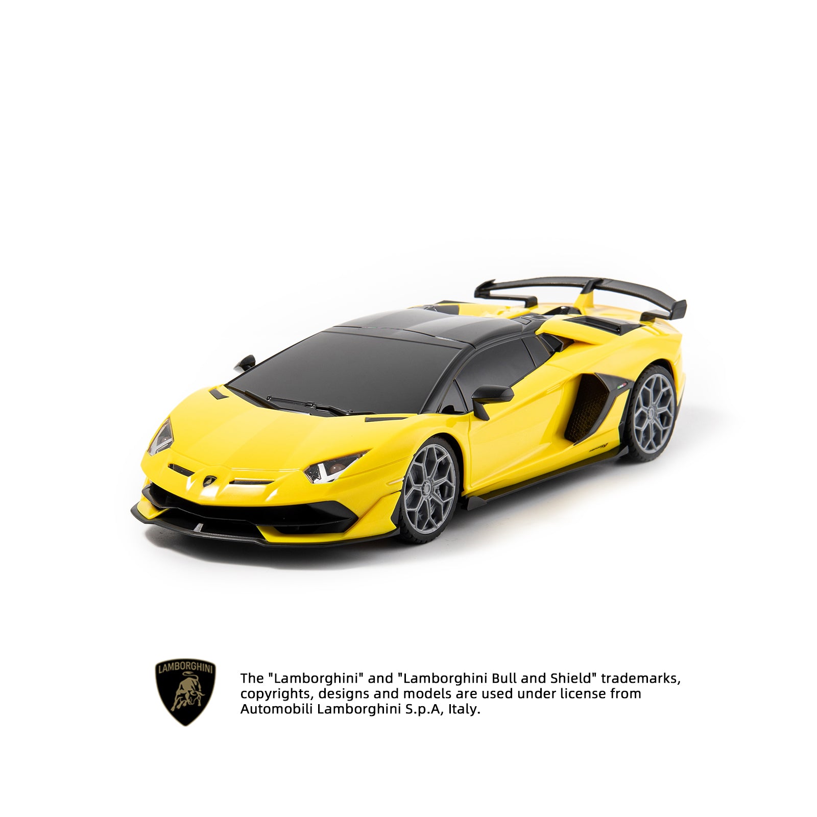 P&C TOYS 1:16 2.4GHz R/C Licensed Lamborghini Aventador SVJ Roadster (Rechargeable)