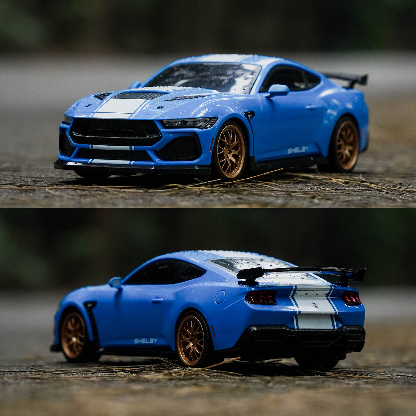 P&C TOYS 1:16 2.4GHz R/C Officially Licensed Ford Shelby Super Snake