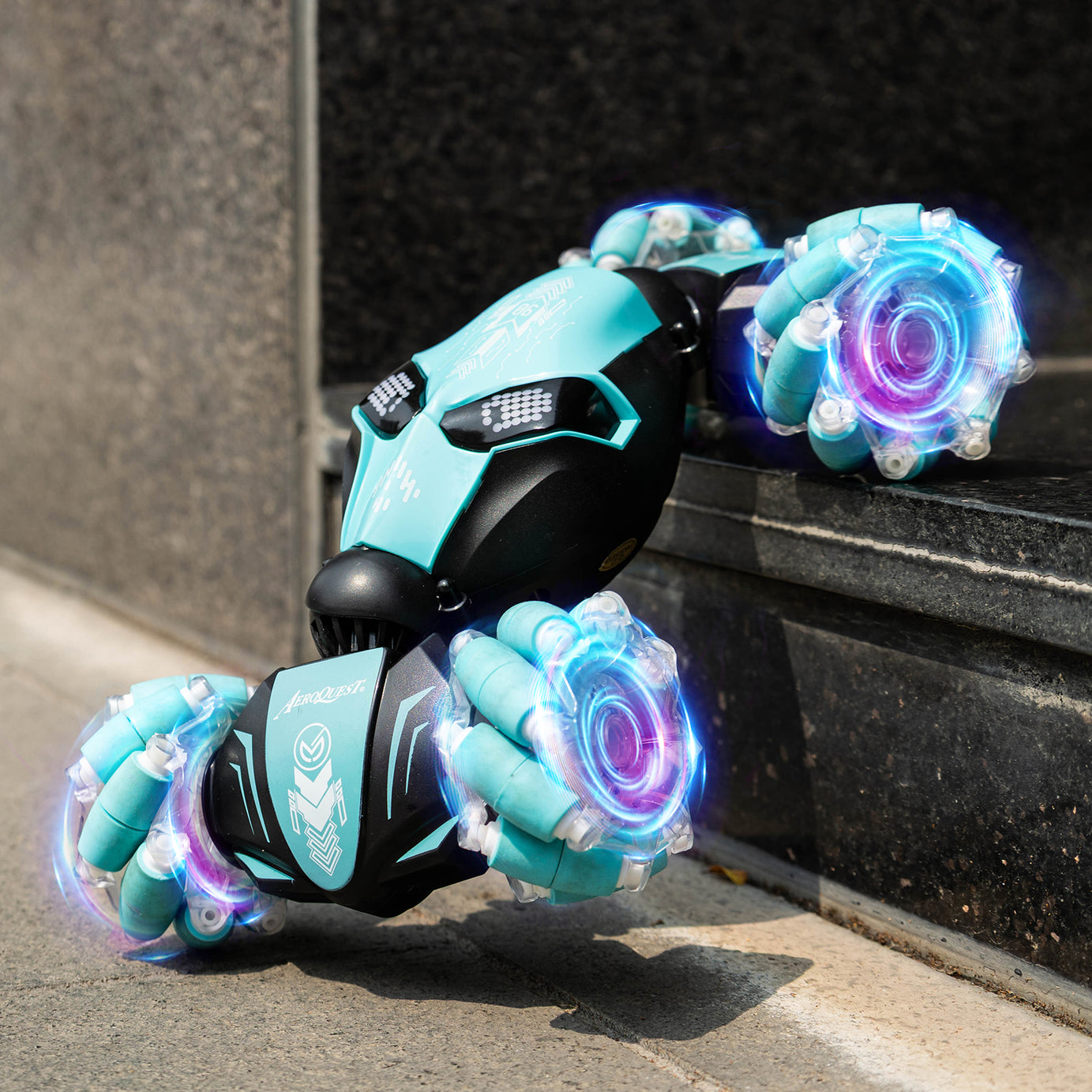AEROQUEST 2.4GHz 4WD Gesture Sensing RC Stunt Car