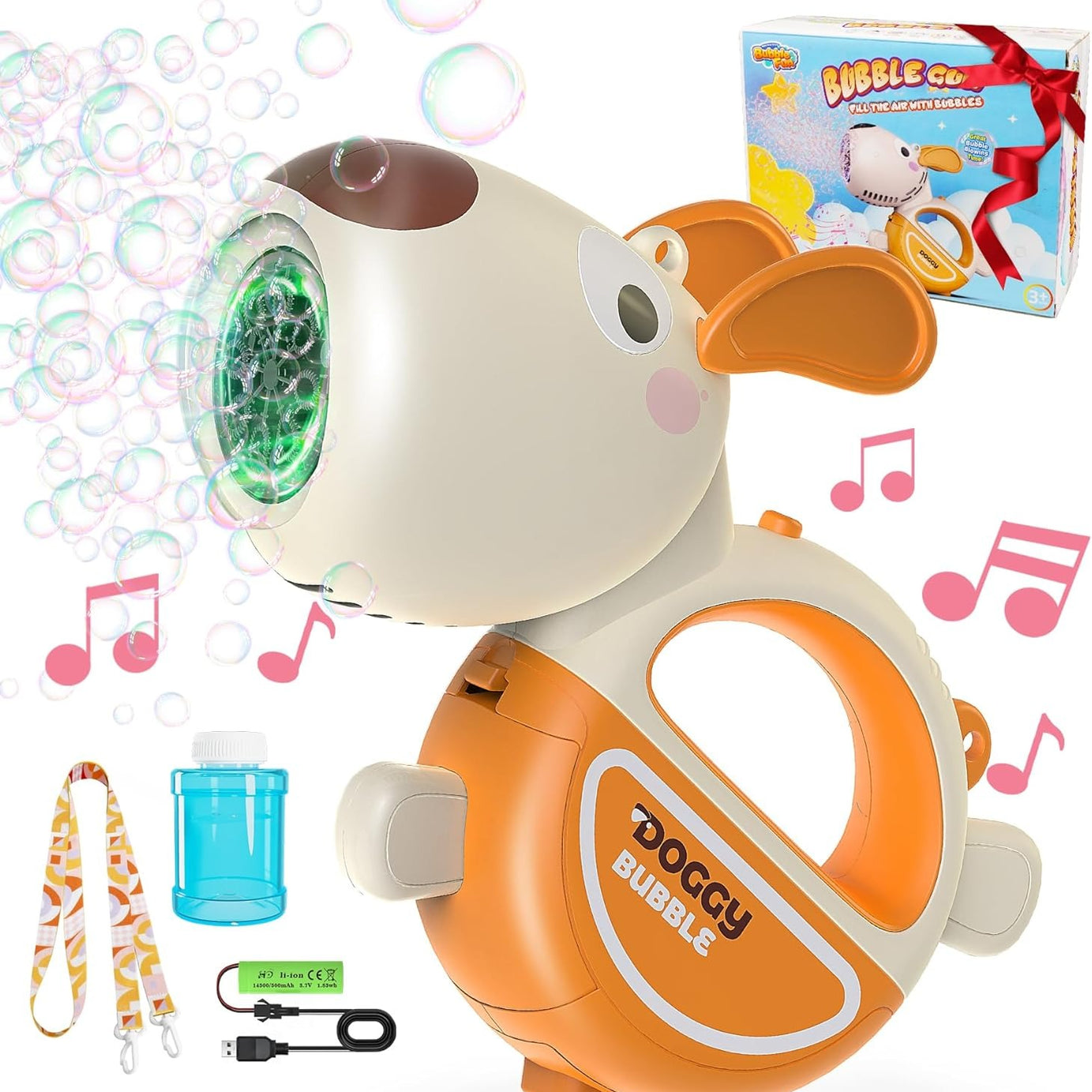 Dog Bubble Gun for Kids