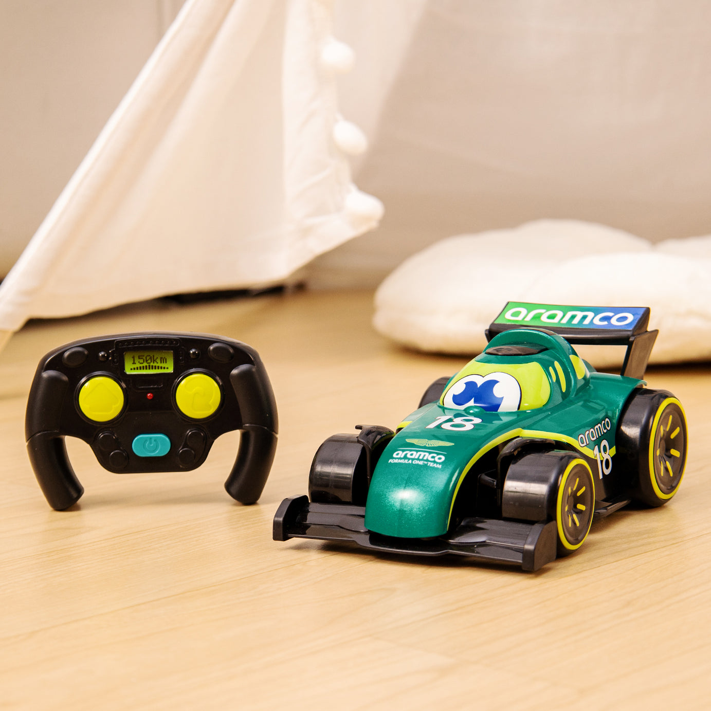  AEROQUEST 2.4GHz 2CH My 1st Aston Martin F1® Team RC Racer - P&C Toys 
