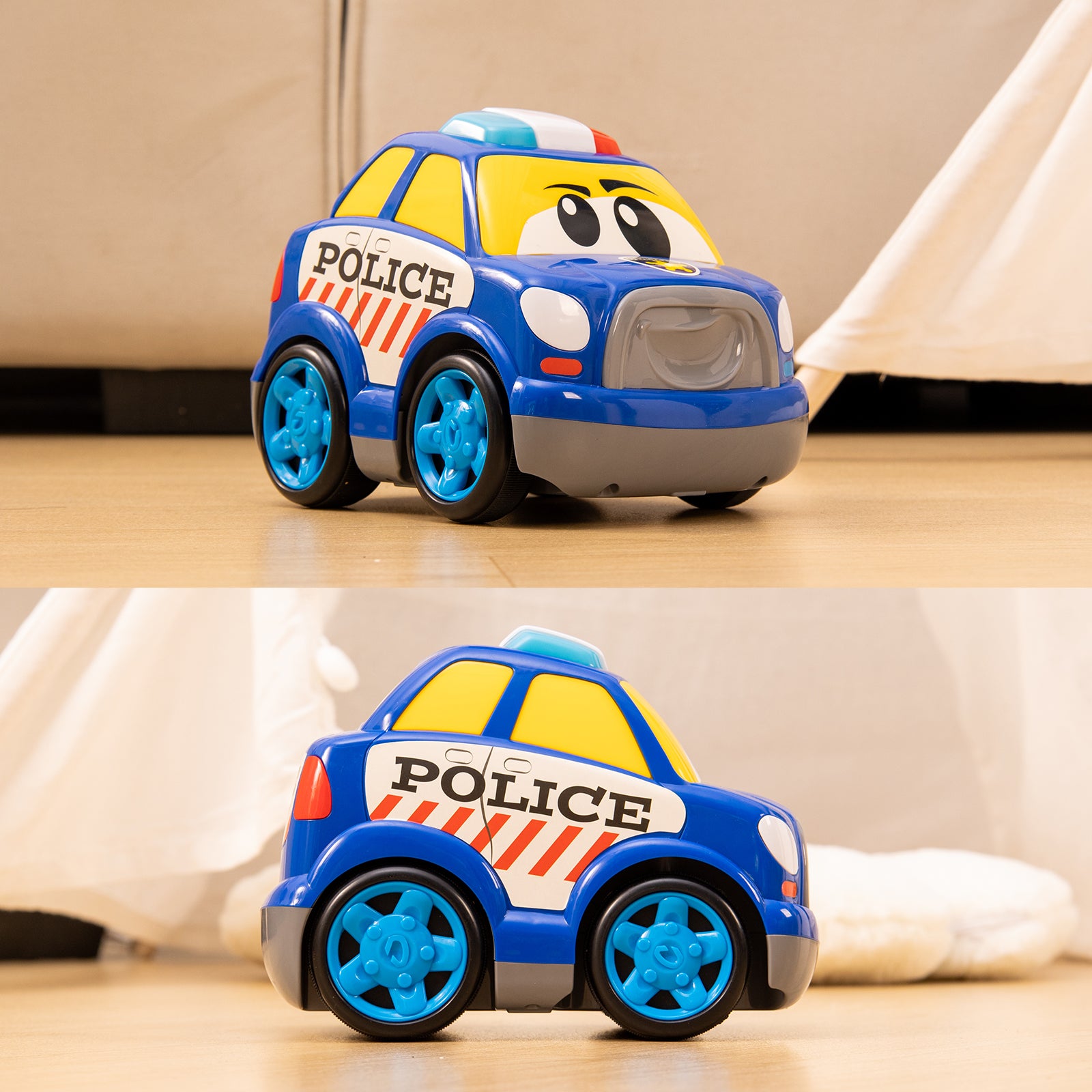  AEROQUEST 2.4GHz R/C Police Car - P&C Toys 