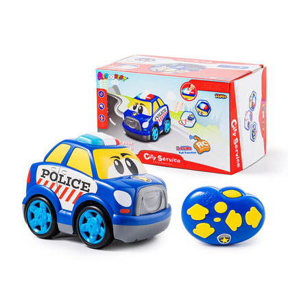  AEROQUEST 2.4GHz R/C Police Car - P&C Toys 