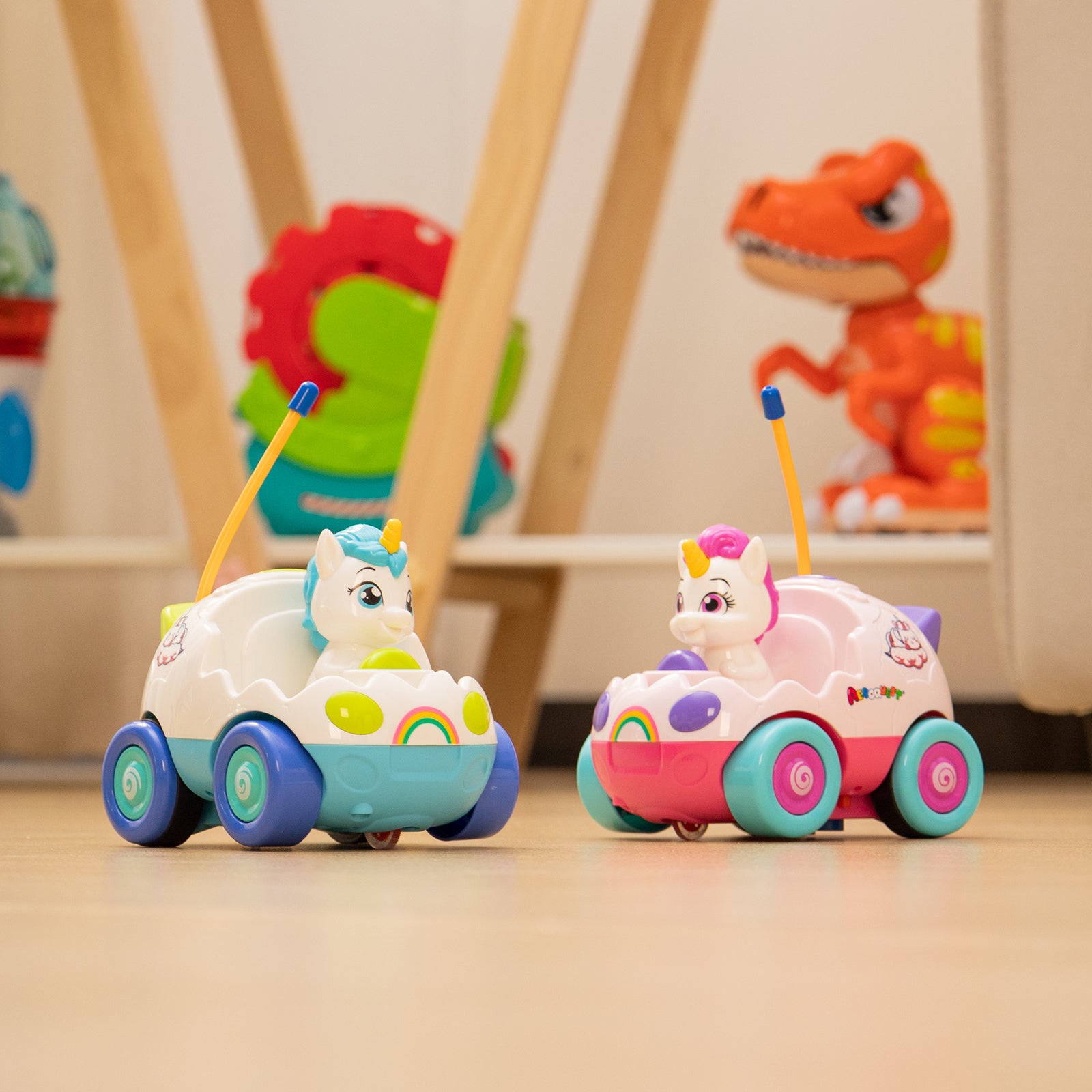  AEROQUEST 2 Pack Unicorn RC Cars - P&C Toys 