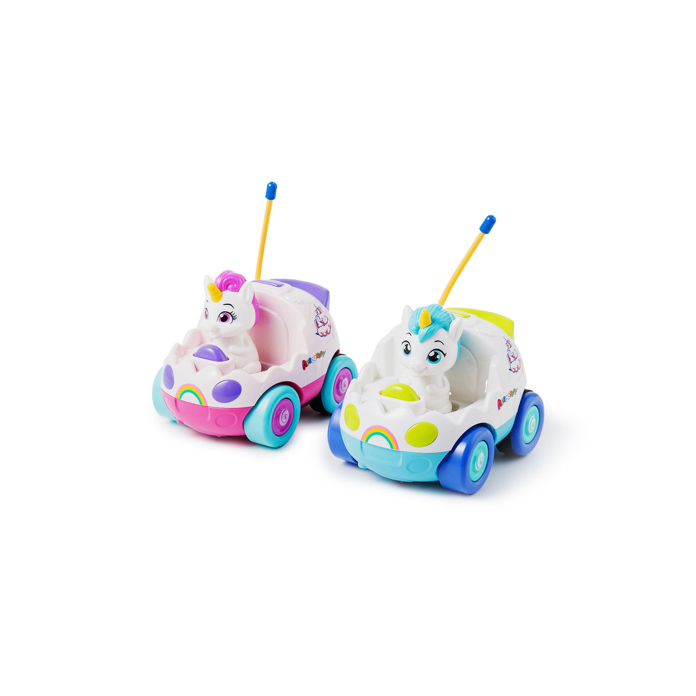  AEROQUEST 2 Pack Unicorn RC Cars - P&C Toys 
