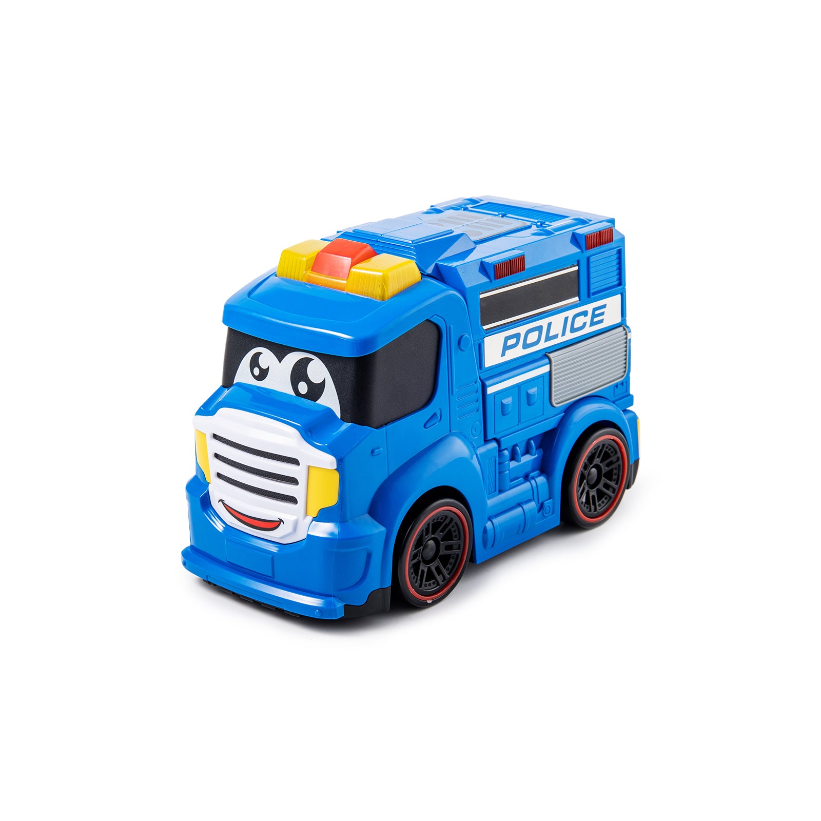  AEROQUEST 2CH I/R Control Police Truck with Light and Sound - P&C Toys 