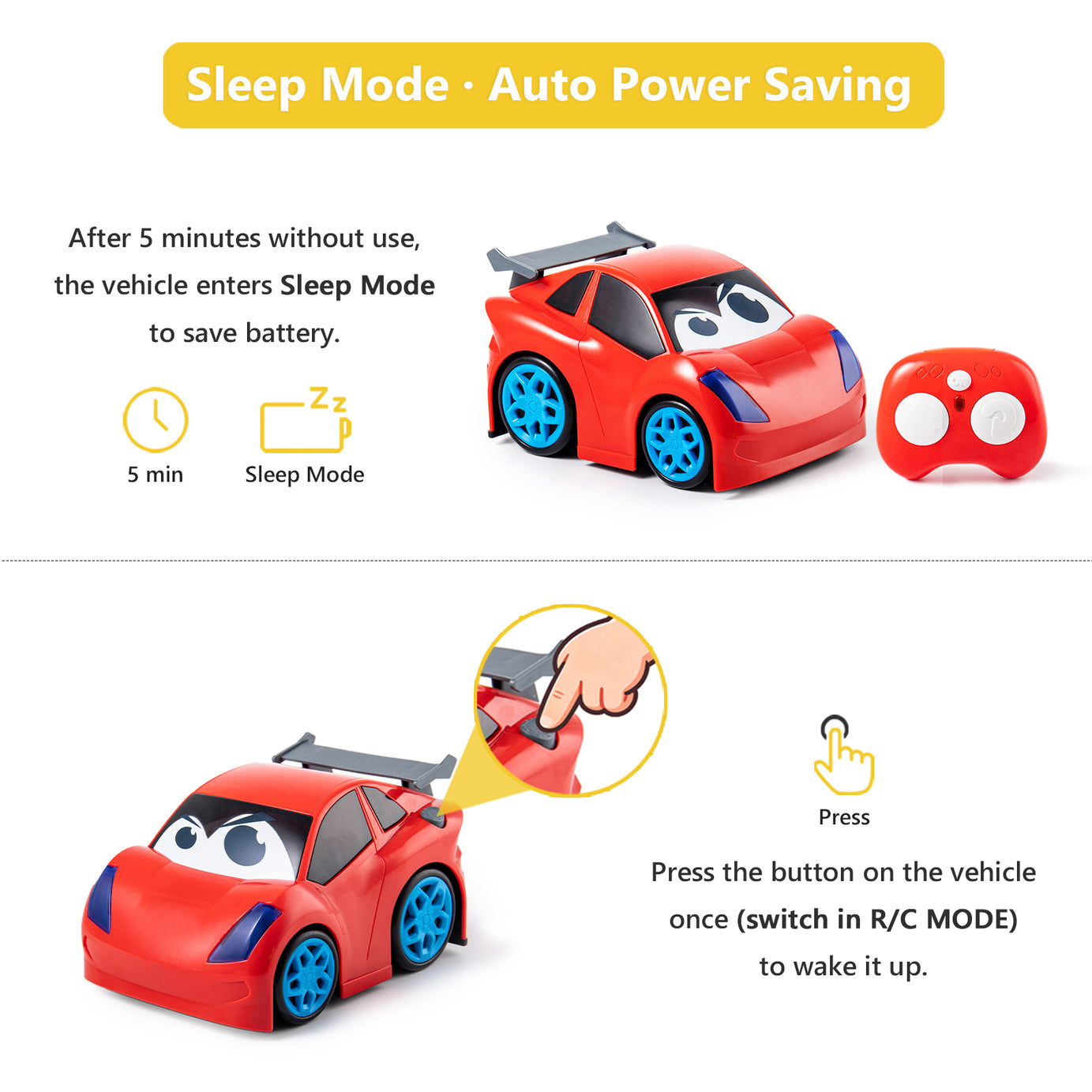  AEROQUEST 2CH I/R Control Sport Car with Light and Sound - P&C Toys 
