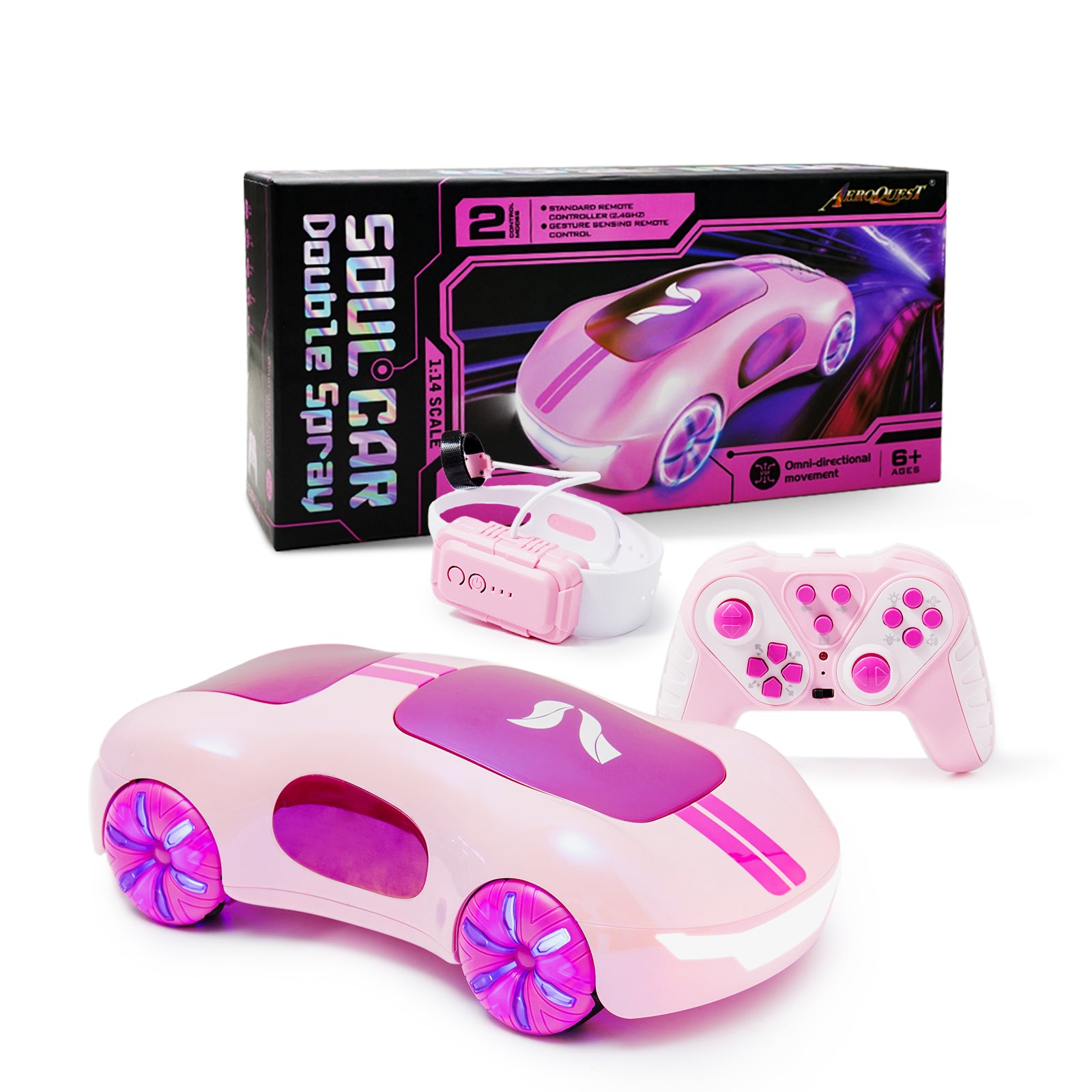  AEROQUEST Gesture Sensing Remote Control Car (Drift RC Stunt Car) - P&C Toys 