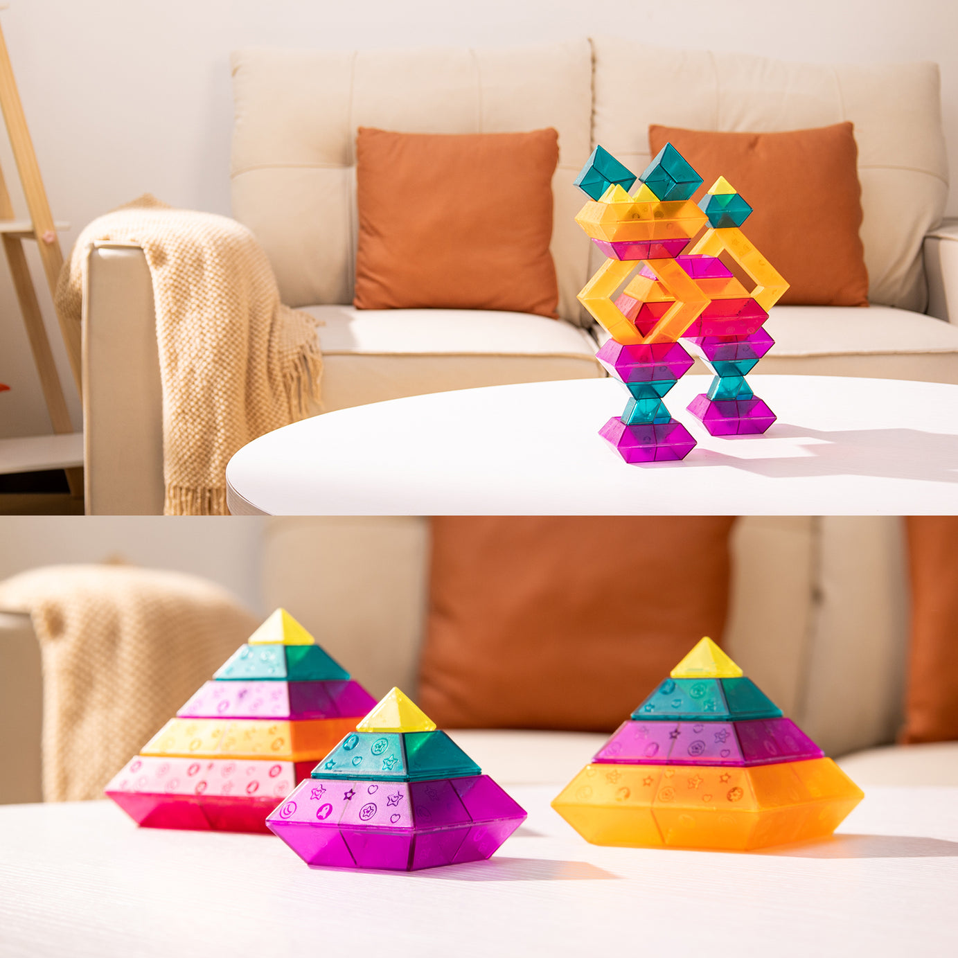  Bubble Fun 30PCS Translucent Building Block Set - P&C Toys 