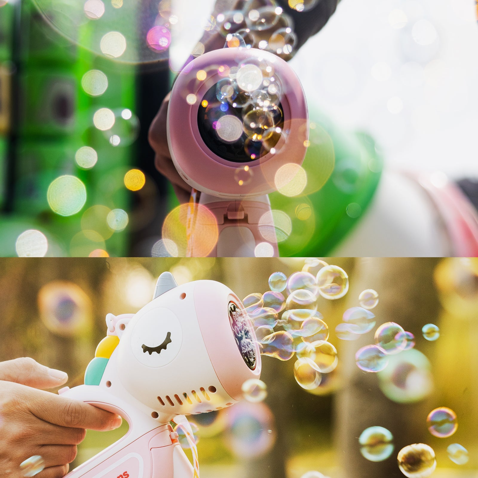  Bubble Fun Unicorn Bubble Gun - P&C Toys 