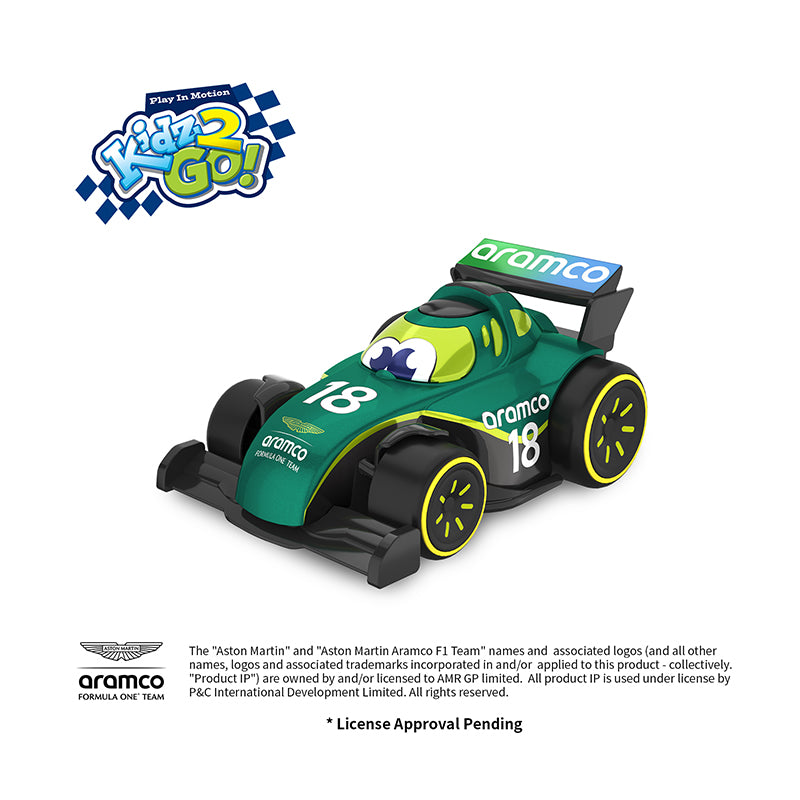  Kidz2Go 2.4GHz 2CH R/C Aston Martin Formula Racer - P&C Toys 