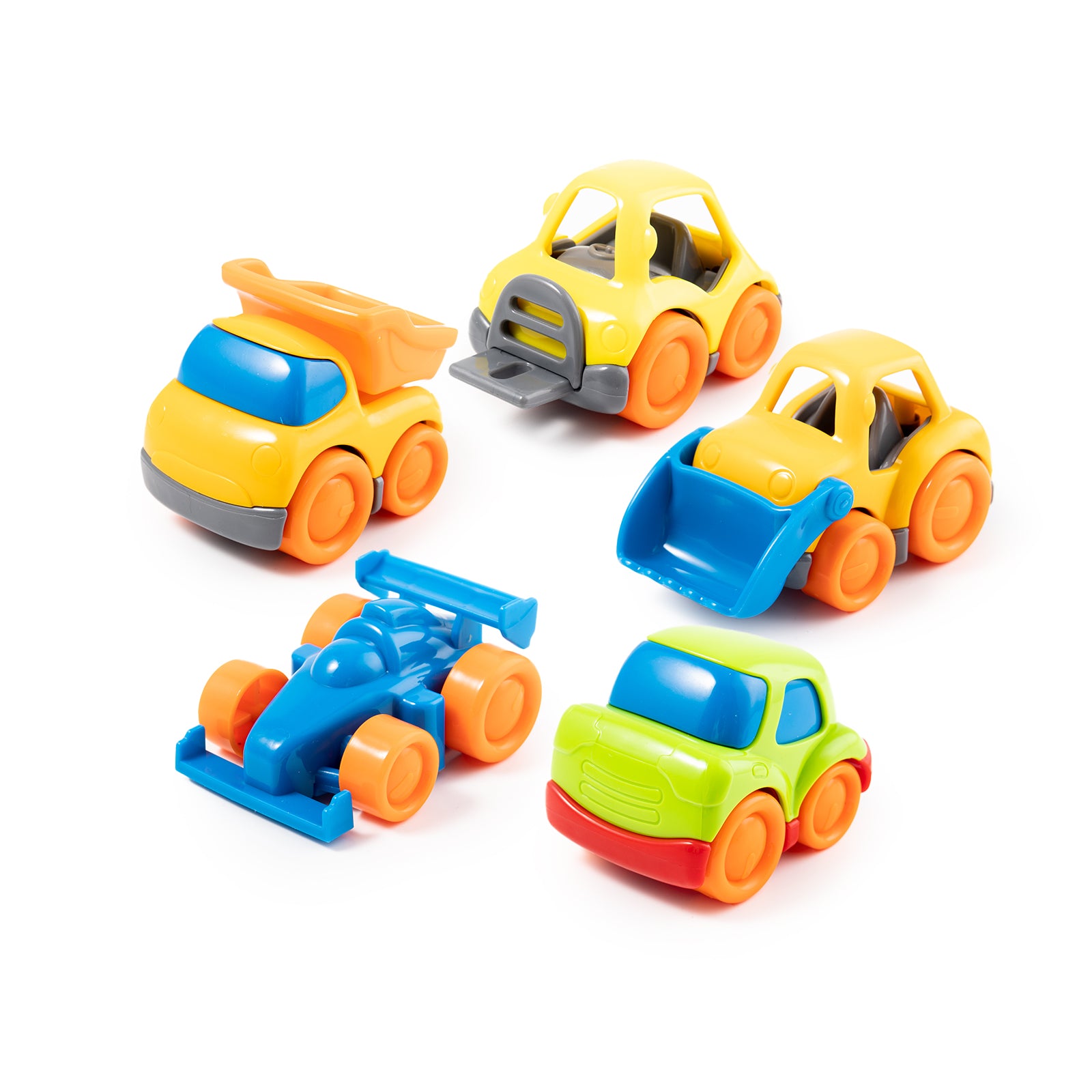  P&C 5 Pcs Toddler Mini Truck Toys - P&C Toys 