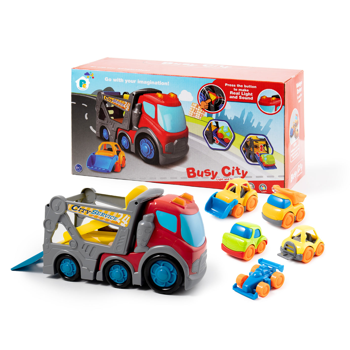 P&C Toys 12.2" Auto Transport Broker Set - P&C Toys 