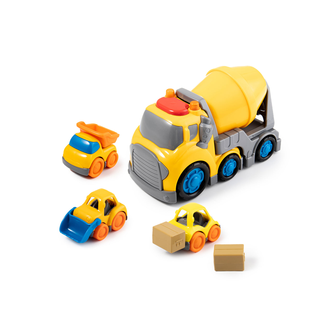  P&C Toys 7.7" Concrete Mixer Truck Set - P&C Toys 
