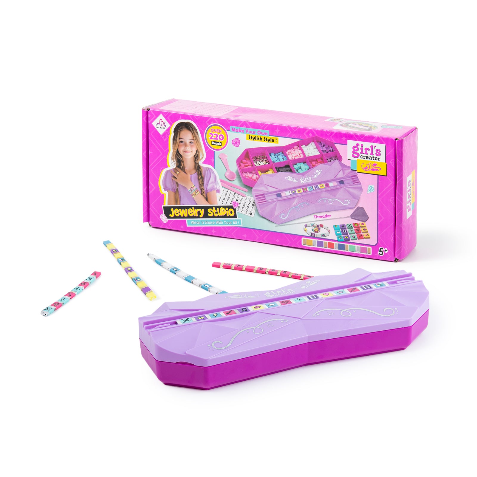  P&C Toys Friendship Bracelet Kit for Girls - P&C Toys 