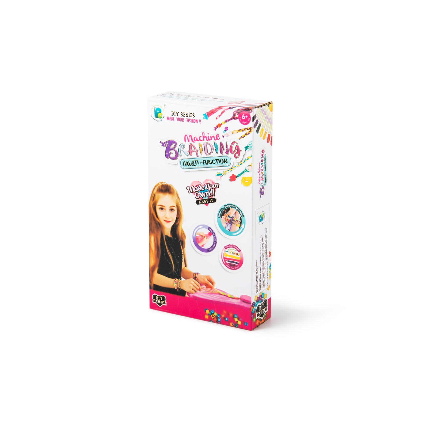 P&C Toys Friendship Bracelet Making Kit - 422 Beads & 20 Threads - P&C Toys 
