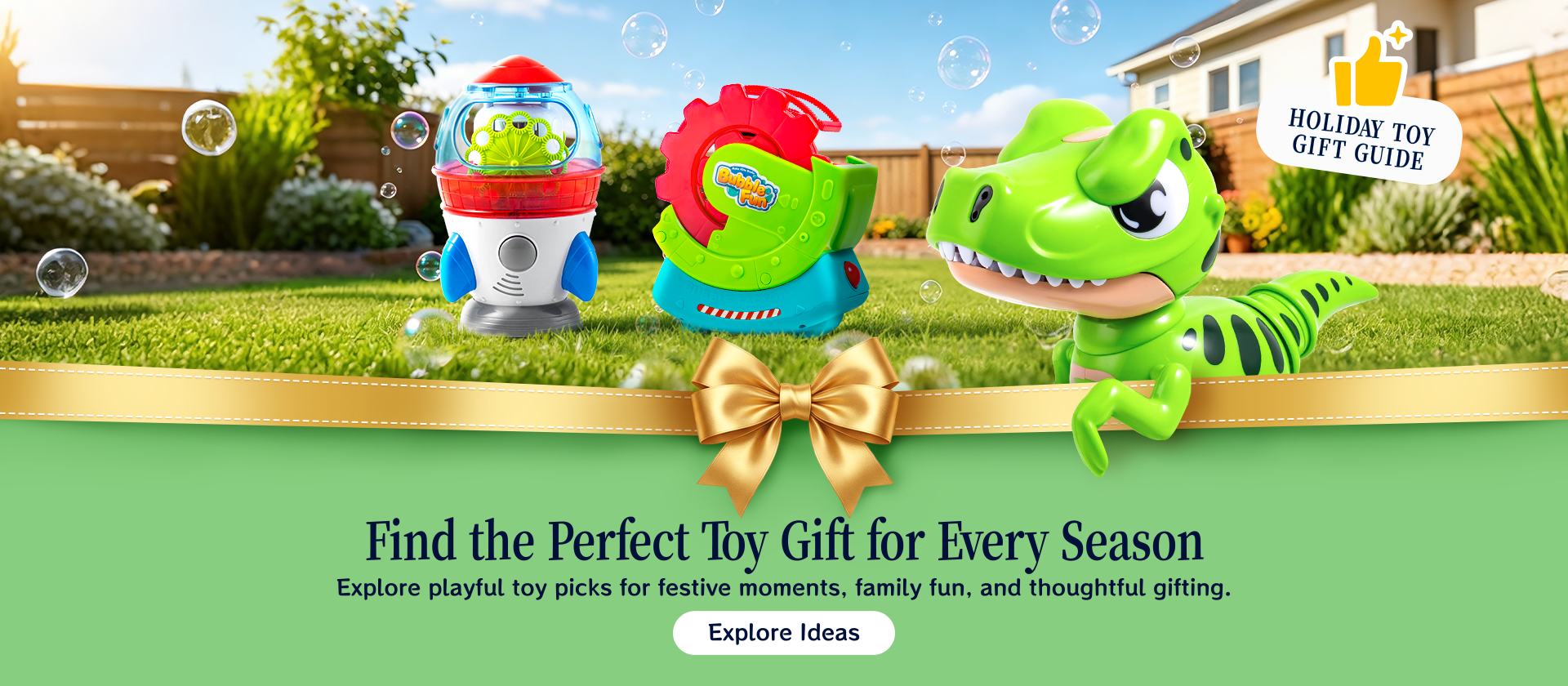 Birthday gift banner