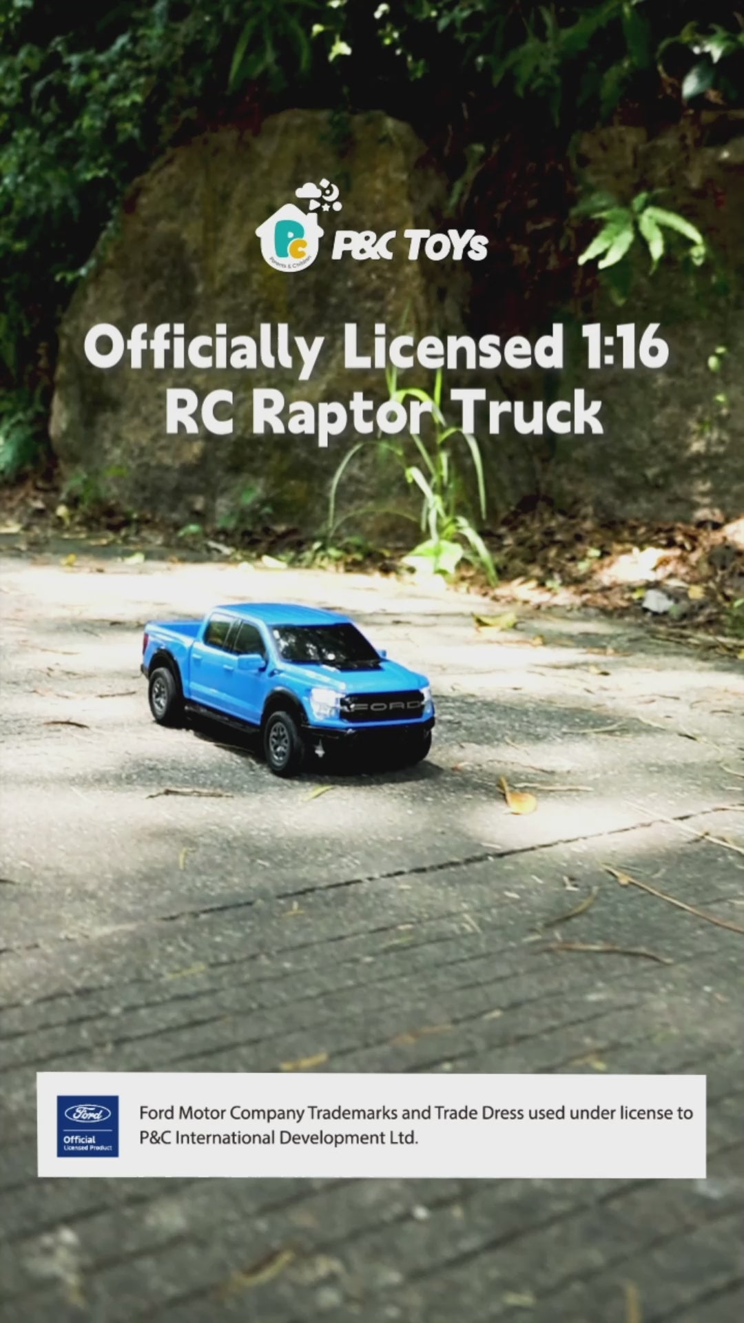 Officially Licensed 1:16 RC Raptor Truck