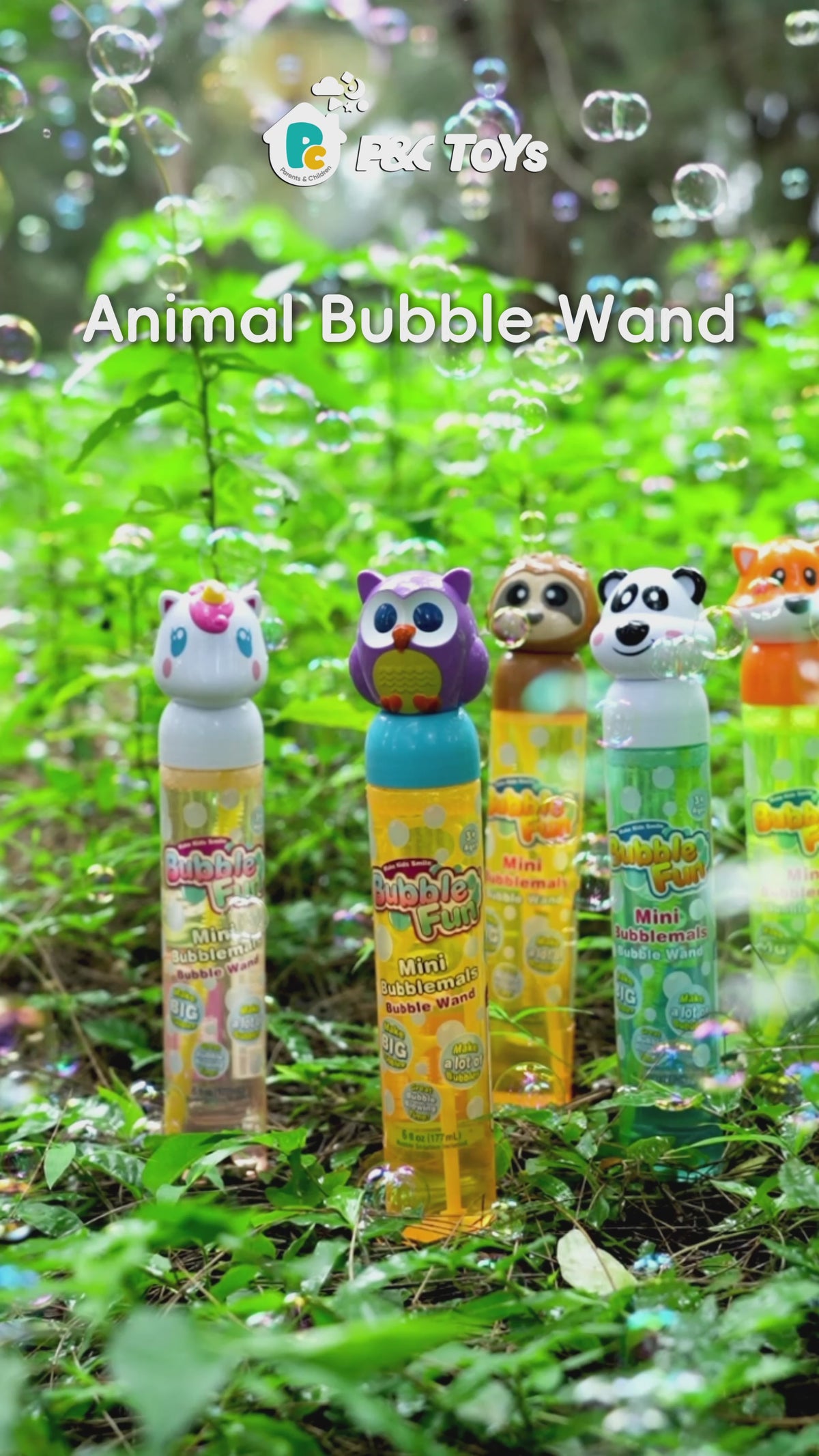 Animal Bubble Wand