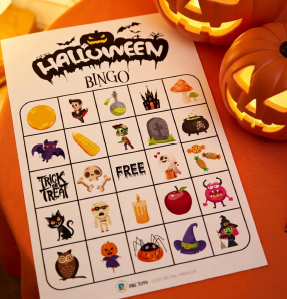 Halloween Bingo Game